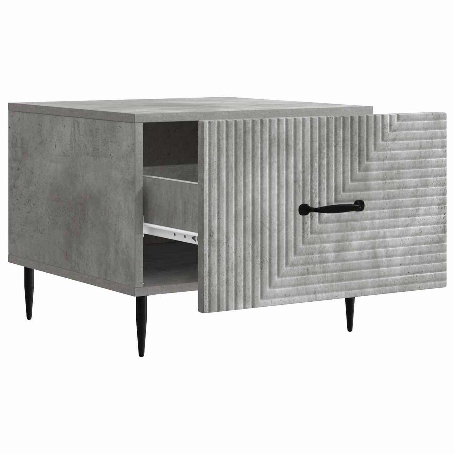 Couchtisch Betongrau 49 x 50 x 40 cm Holzwerkstoff