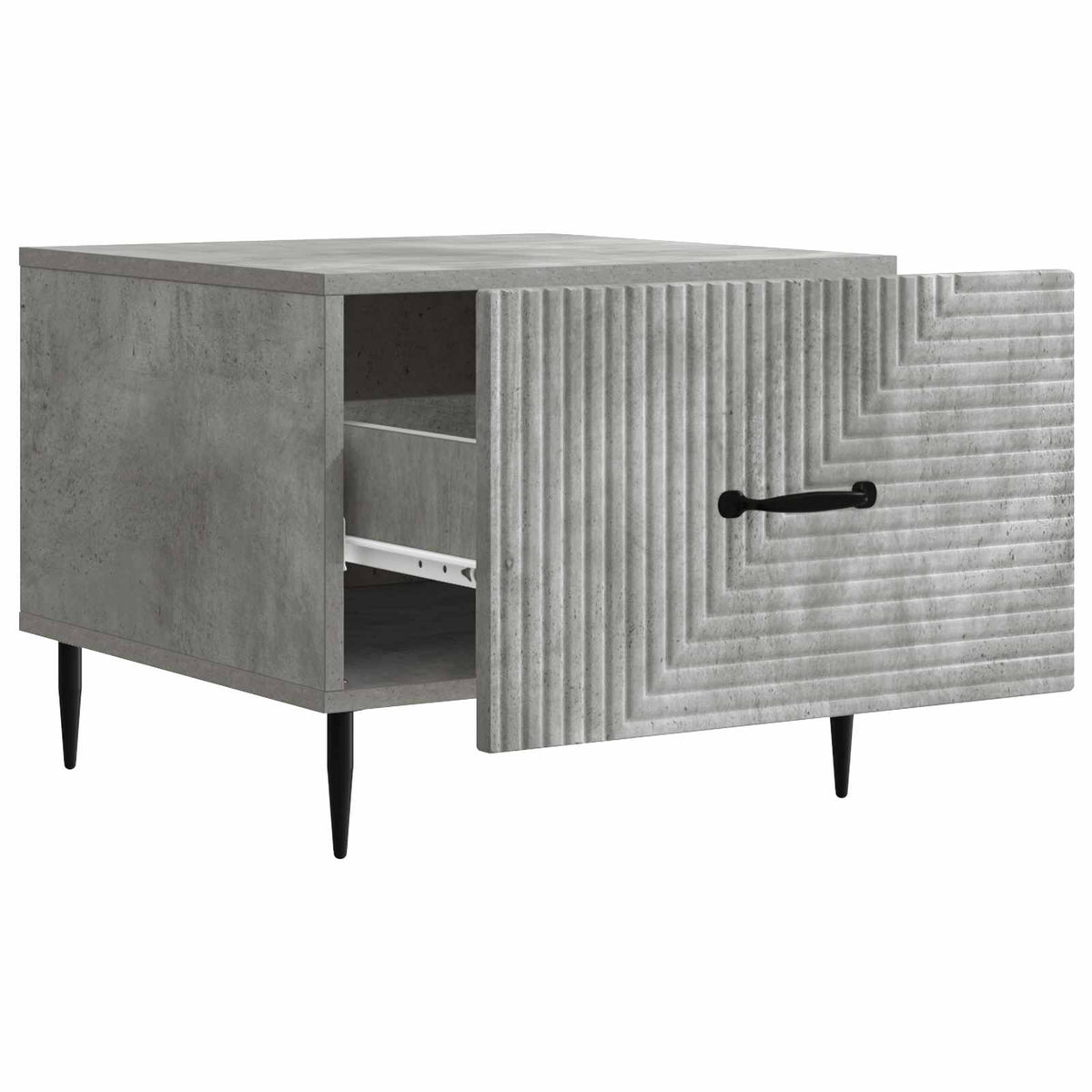 Couchtisch Betongrau 49 x 50 x 40 cm Holzwerkstoff