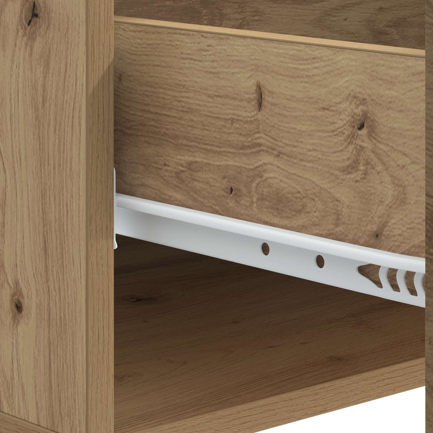 Couchtisch Artisan-Eiche 49 x 50 x 40 cm Holzwerkstoff