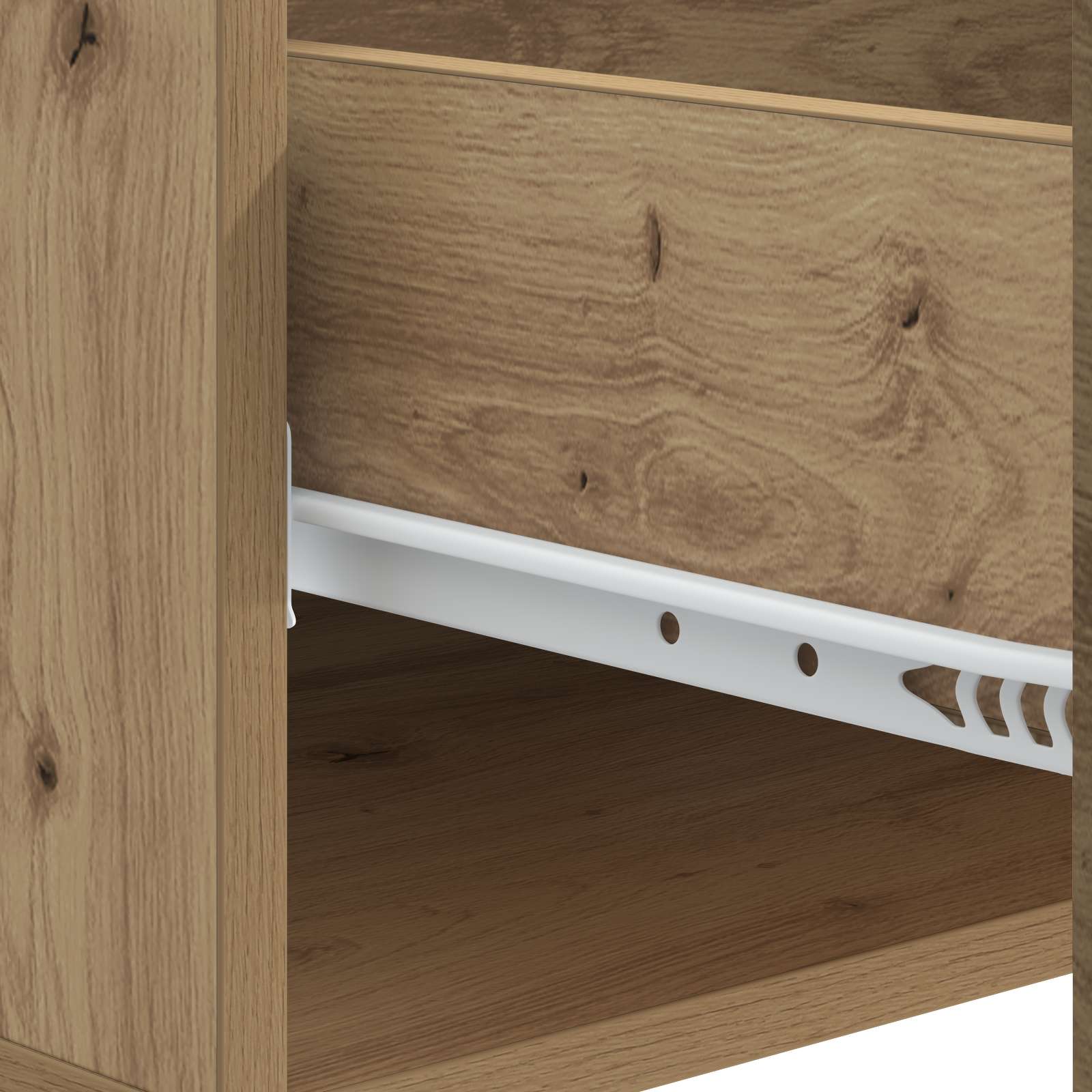 Couchtisch Artisan-Eiche 49 x 50 x 40 cm Holzwerkstoff