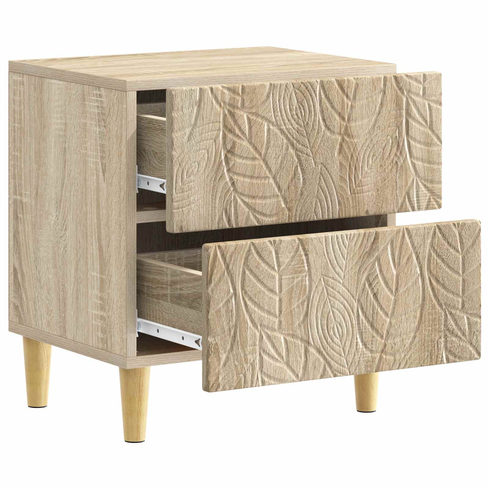 Nachttisch Sonoma-Eiche 43 x 34,5 x 48 cm Holzwerkstoff