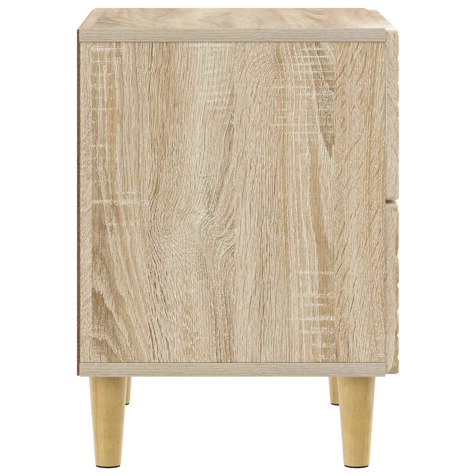 Nachttisch 2 stk. Sonoma-Eiche 43 x 34,5 x 48 cm Holzwerkstoff