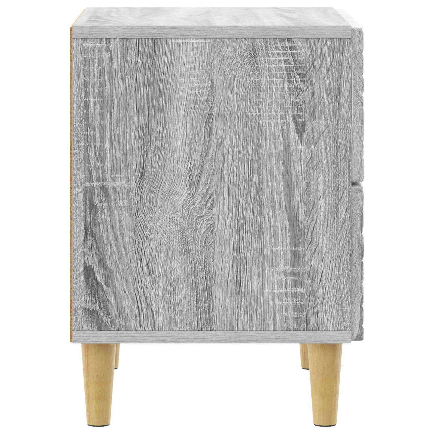 Nachttisch 2 stk. Grau Sonoma 43 x 34,5 x 48 cm Holzwerkstoff
