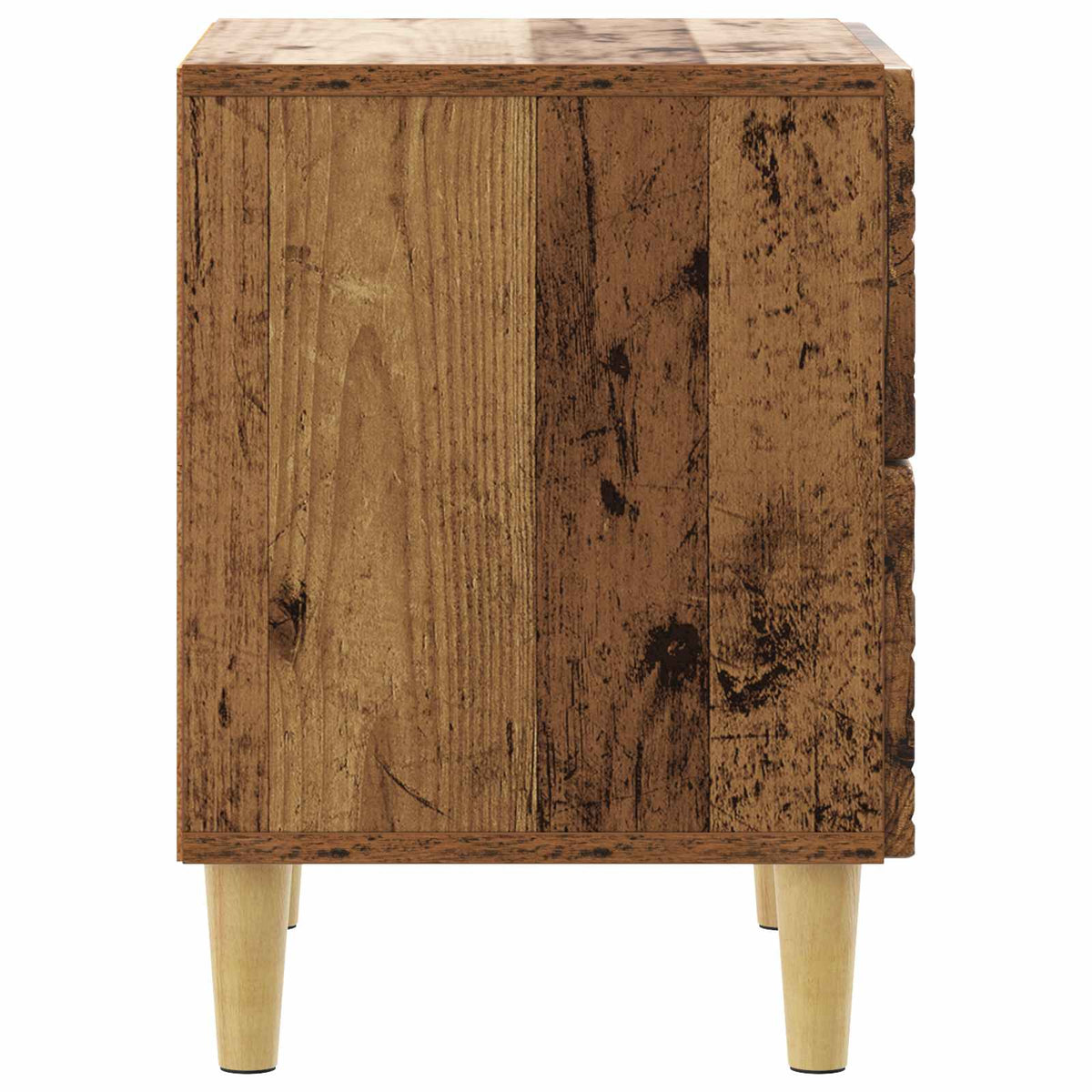Nachttisch Altholz 43 x 34,5 x 48 cm Holzwerkstoff