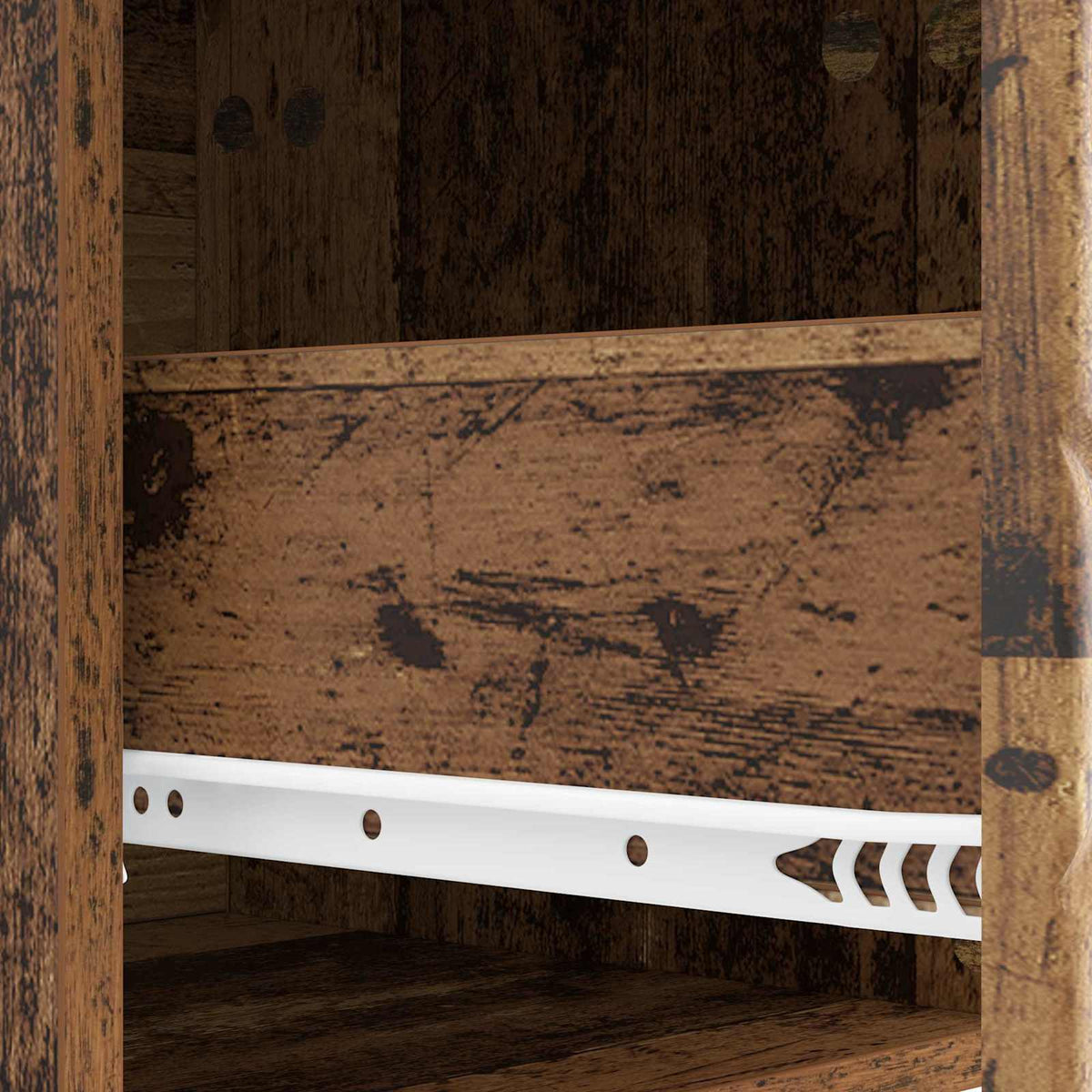 Nachttisch 2 stk. Altholz 43 x 34,5 x 48 cm Holzwerkstoff