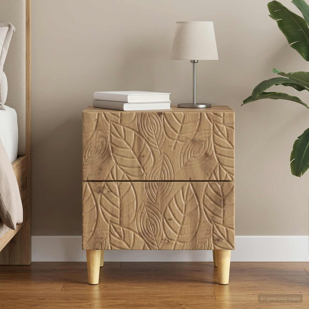 Nachttisch Artisan-Eiche 43 x 34,5 x 48 cm Holzwerkstoff