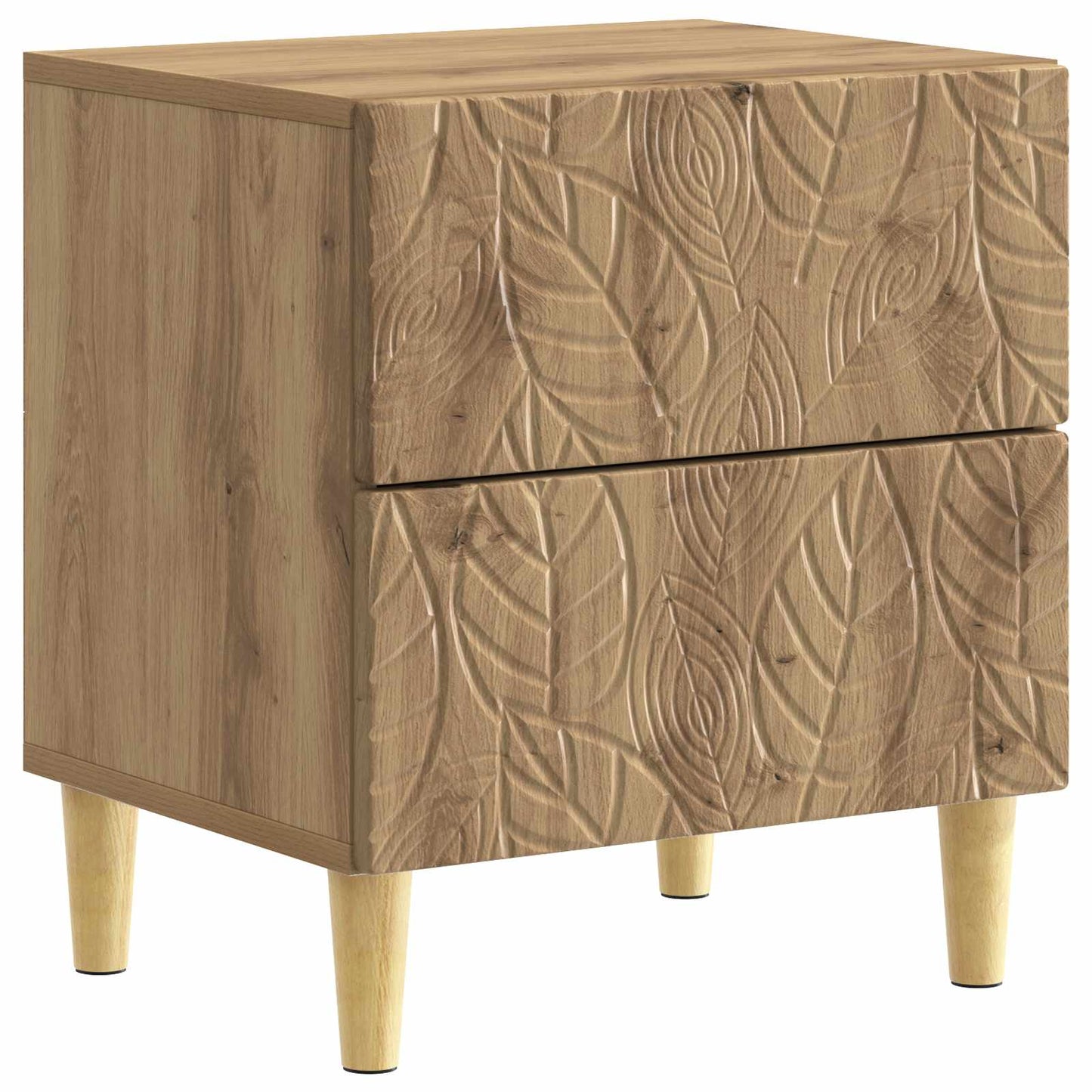 Nachttisch 2 stk. Artisan-Eiche 43 x 34,5 x 48 cm Holzwerkstoff