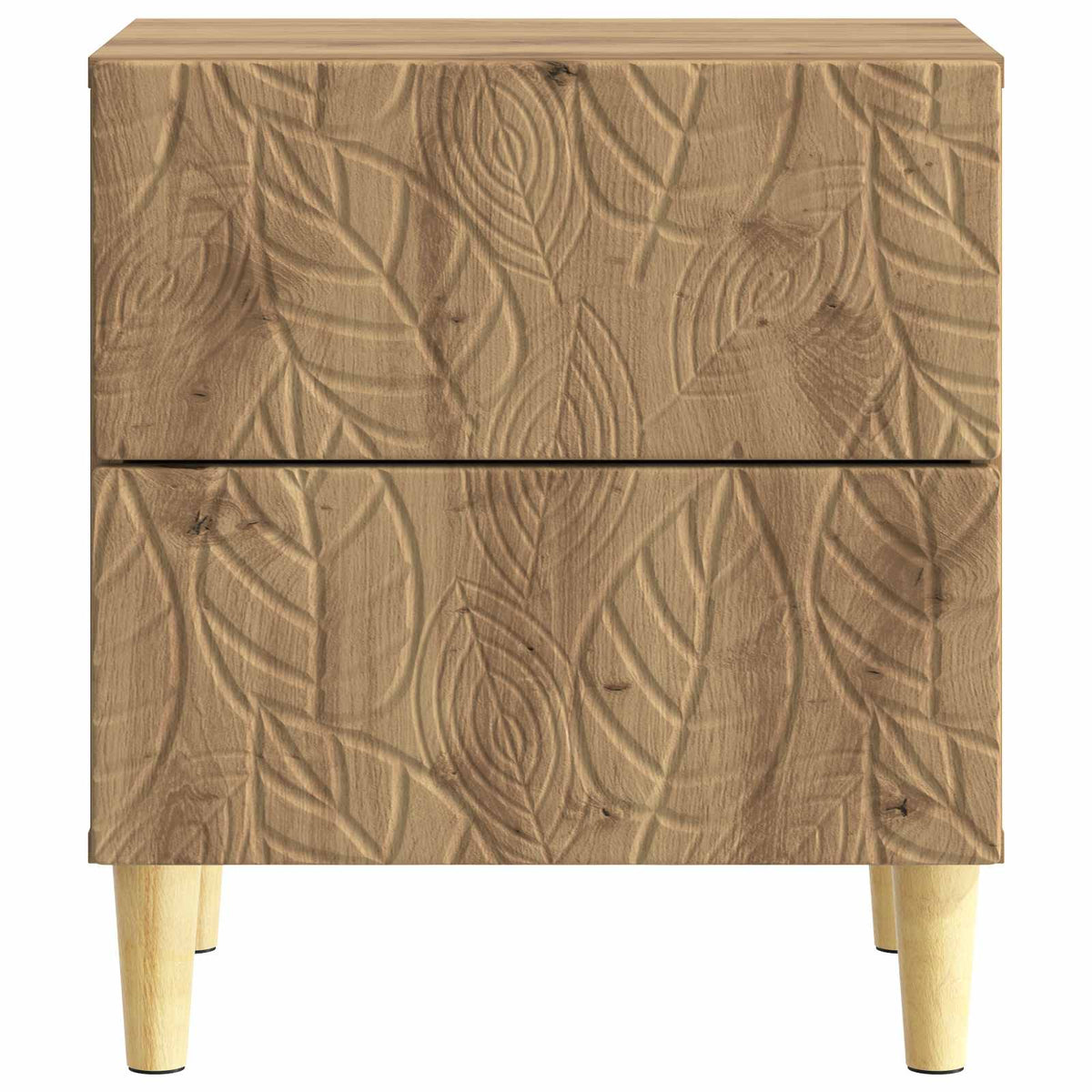 Nachttisch 2 stk. Artisan-Eiche 43 x 34,5 x 48 cm Holzwerkstoff