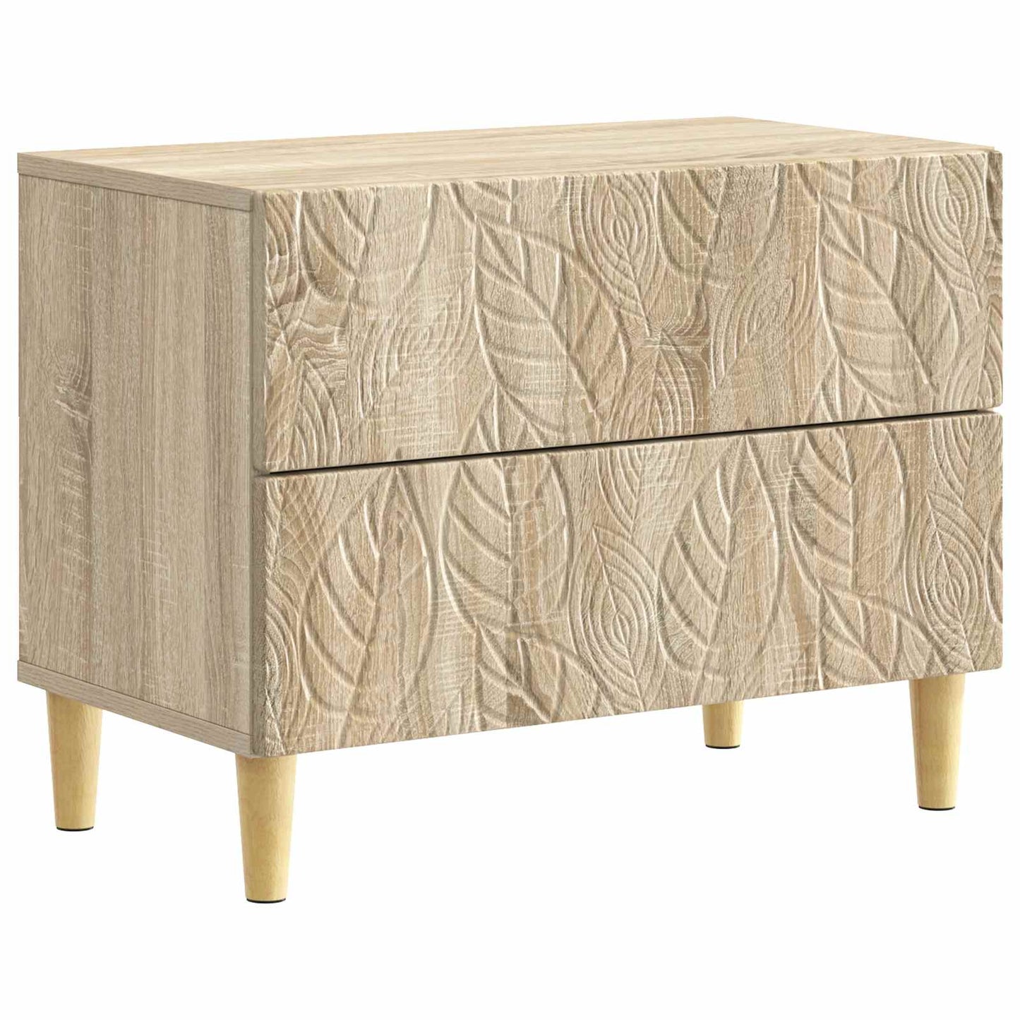 Nachttisch Sonoma-Eiche 62 x 34,5 x 48 cm Holzwerkstoff