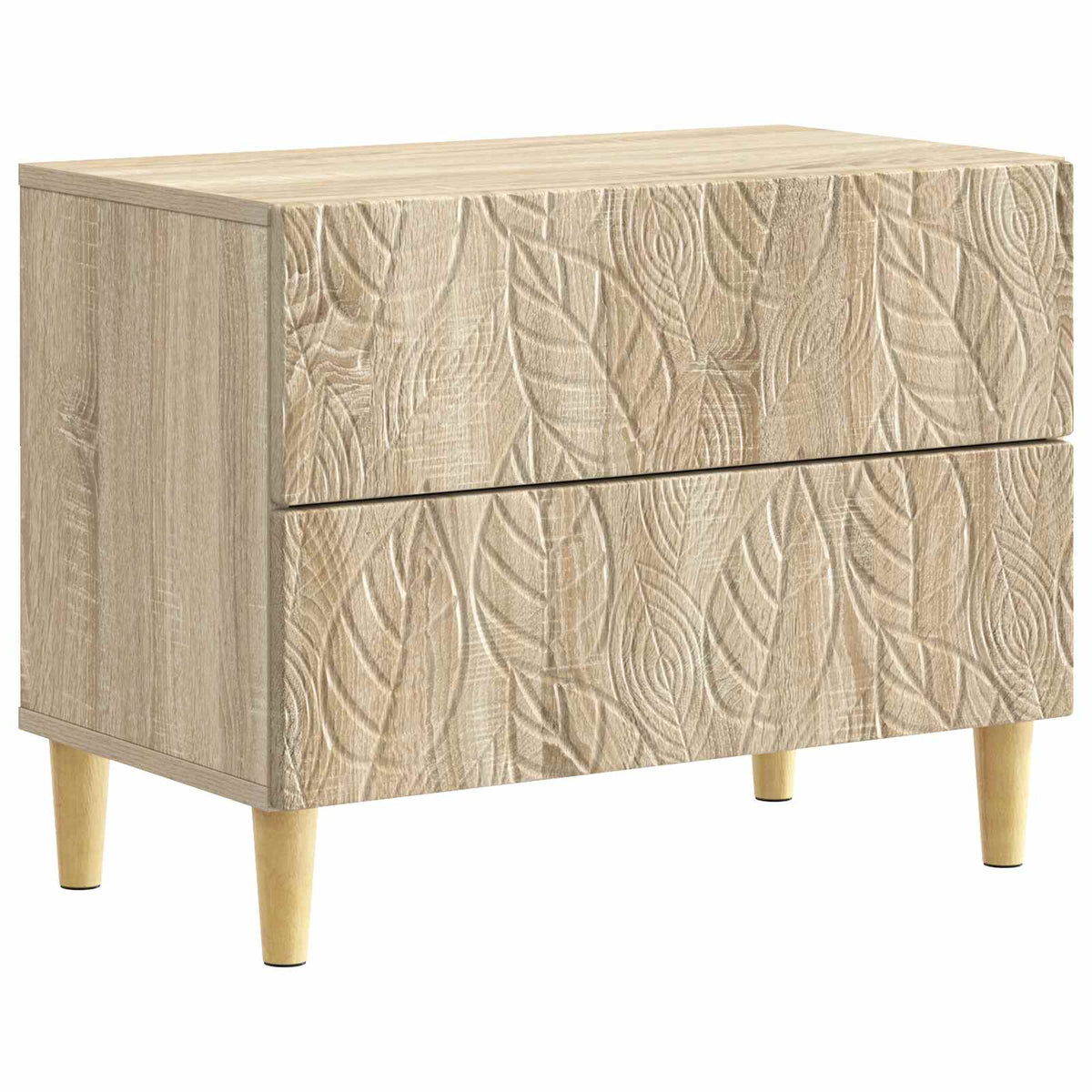 Nachttisch Sonoma-Eiche 62 x 34,5 x 48 cm Holzwerkstoff