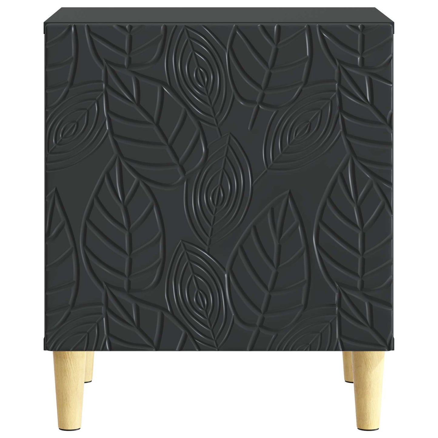Nachttisch 2 Stk. Schwarz 43 x 34,5 x 50 cm Holzwerkstoff