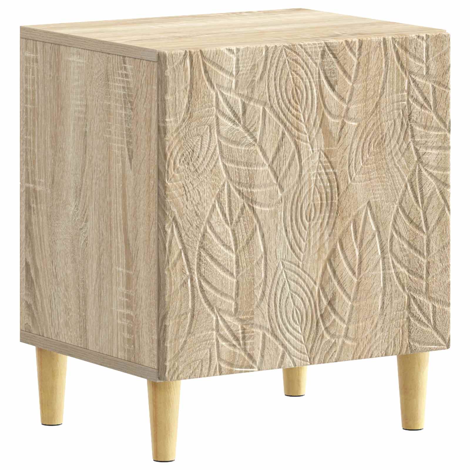 Nachttisch 2 Stk. Sonoma-Eiche 43 x 34,5 x 50 cm Holzwerkstoff