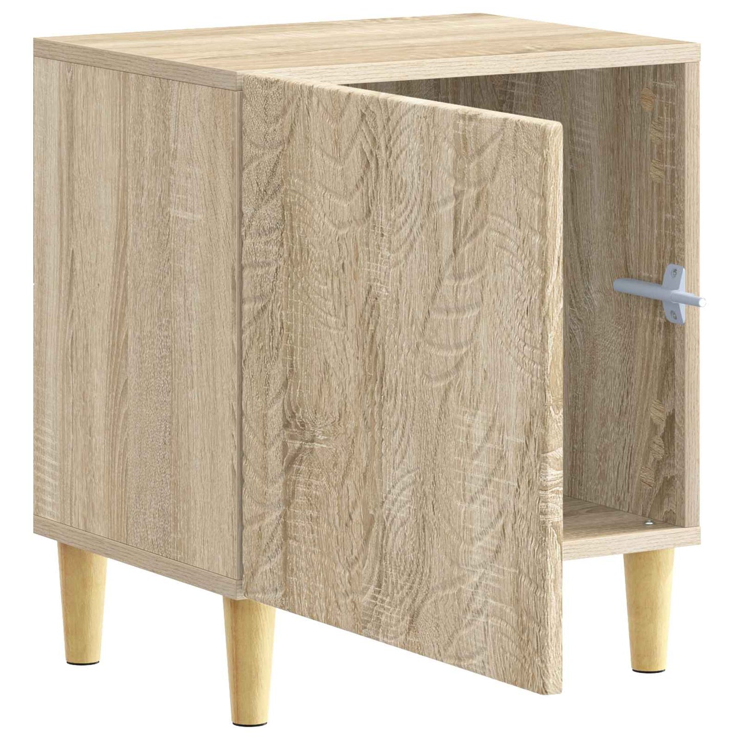 Nachttisch 2 Stk. Sonoma-Eiche 43 x 34,5 x 50 cm Holzwerkstoff