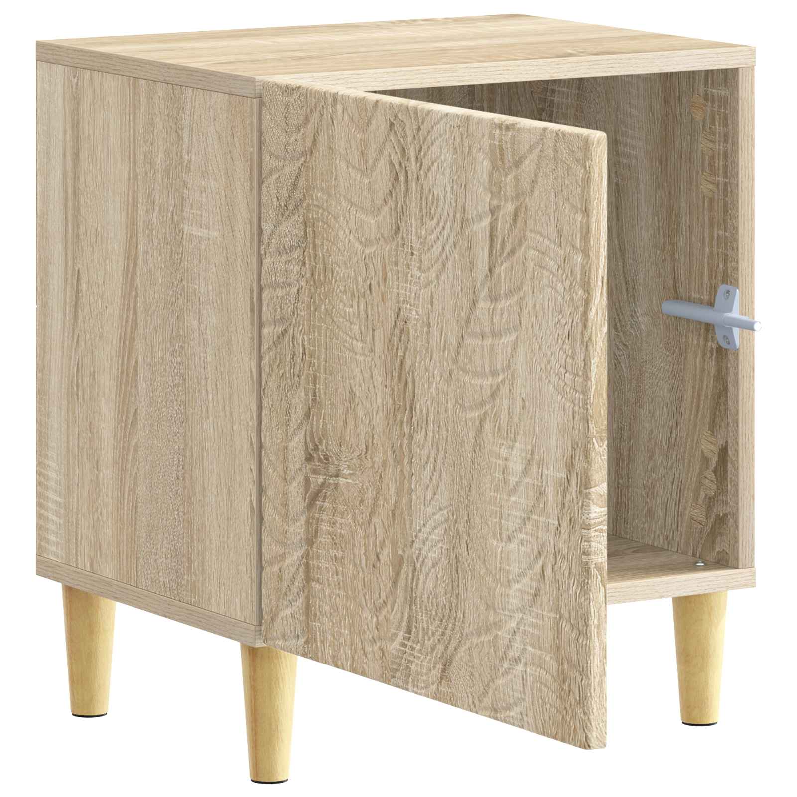 Nachttisch 2 Stk. Sonoma-Eiche 43 x 34,5 x 50 cm Holzwerkstoff