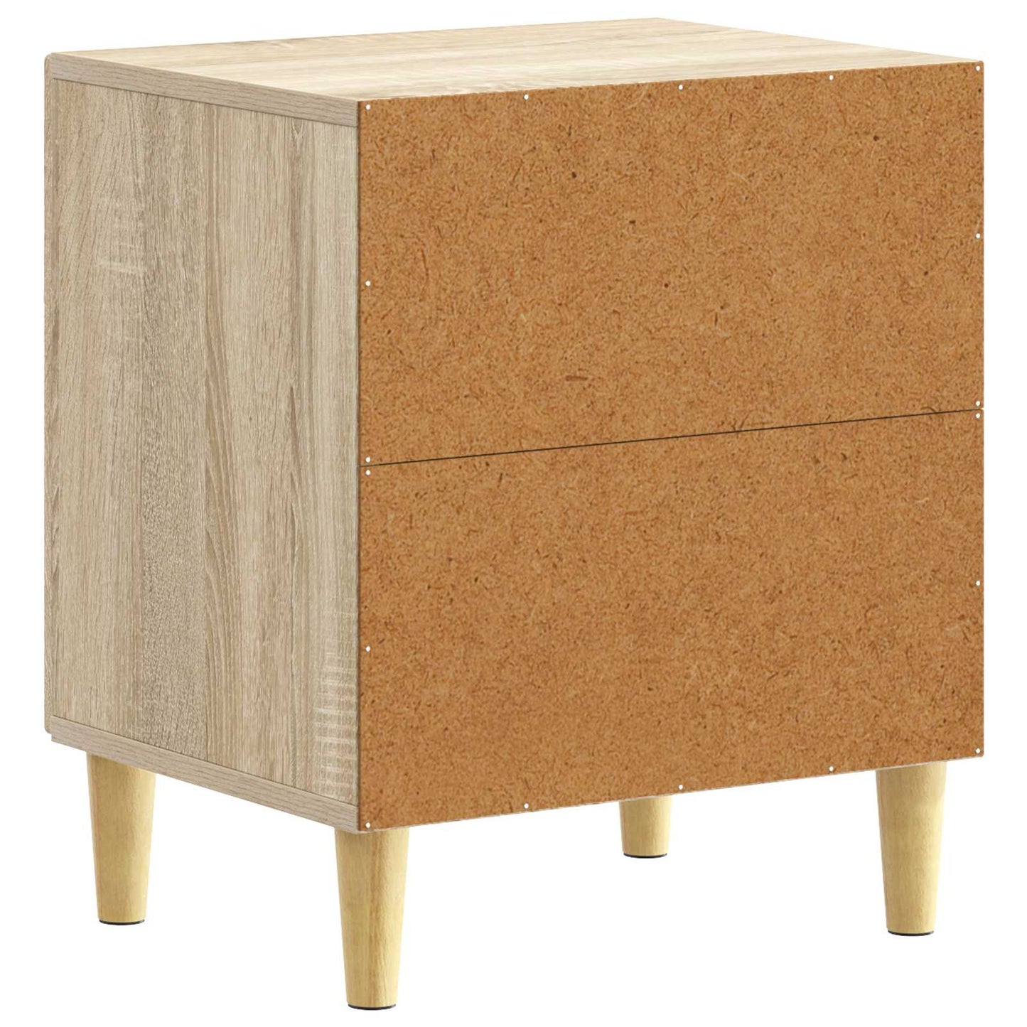 Nachttisch 2 Stk. Sonoma-Eiche 43 x 34,5 x 50 cm Holzwerkstoff