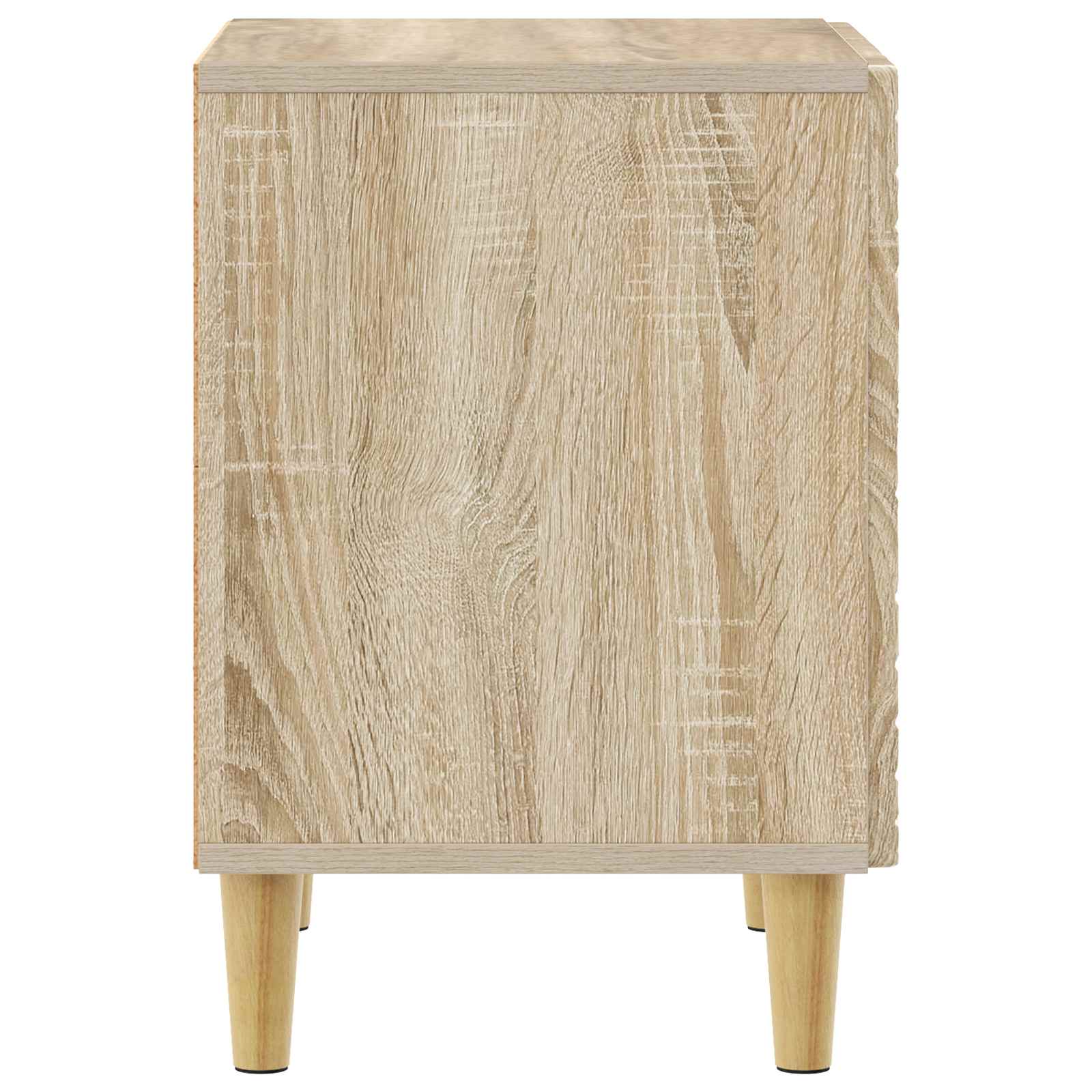 Nachttisch 2 Stk. Sonoma-Eiche 43 x 34,5 x 50 cm Holzwerkstoff