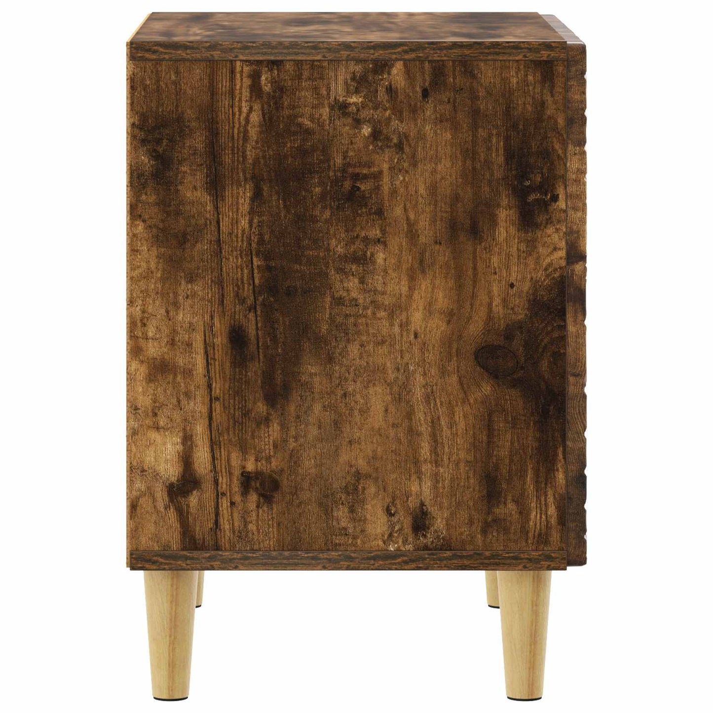 Nachttisch 2 Stk. Räuchereiche 43 x 34,5 x 50 cm Holzwerkstoff