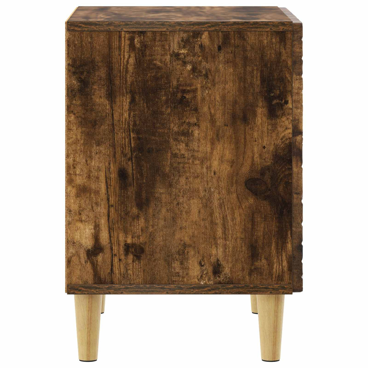 Nachttisch 2 Stk. Räuchereiche 43 x 34,5 x 50 cm Holzwerkstoff