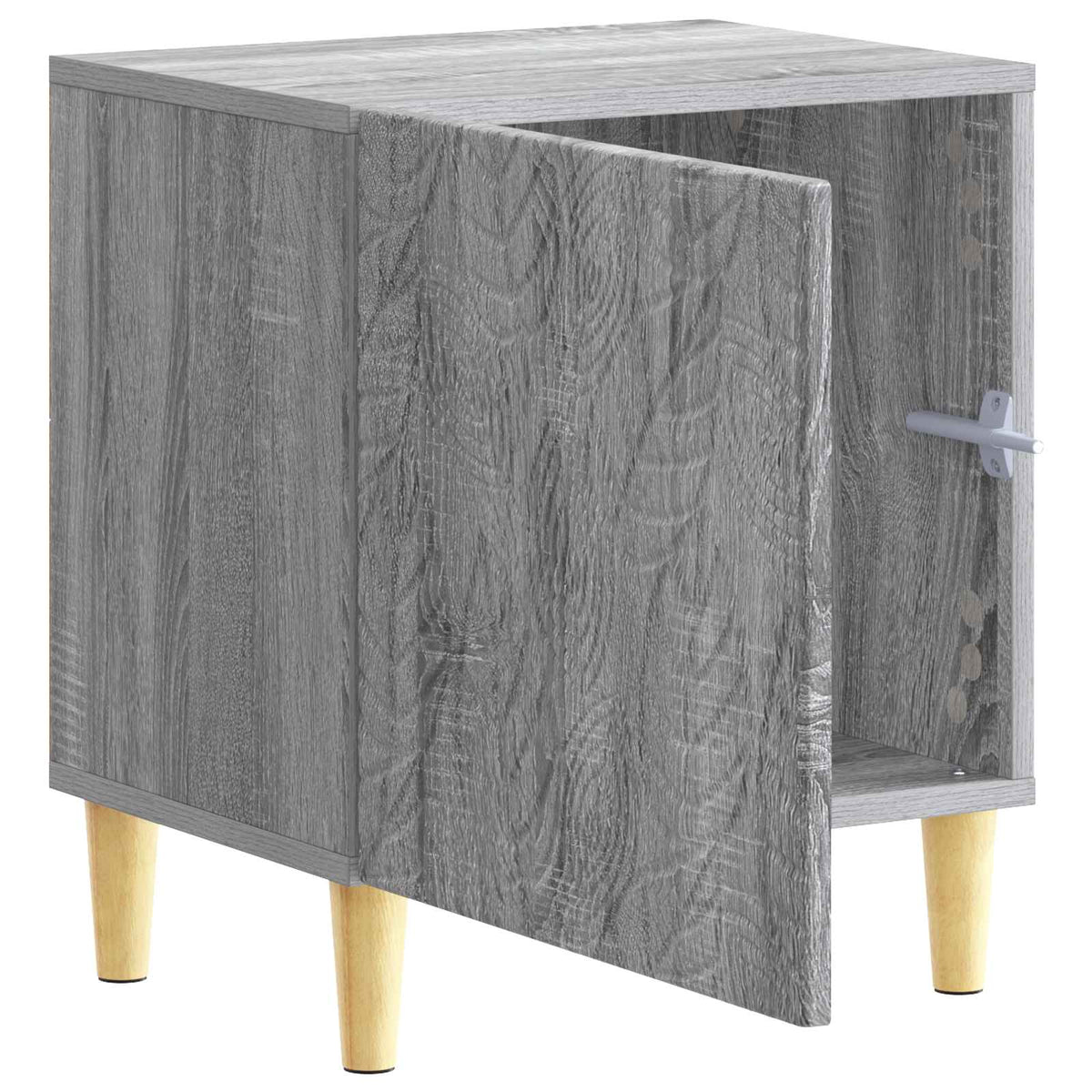 Nachttisch Sonoma-Grau 43 x 34,5 x 50 cm Holzwerkstoff