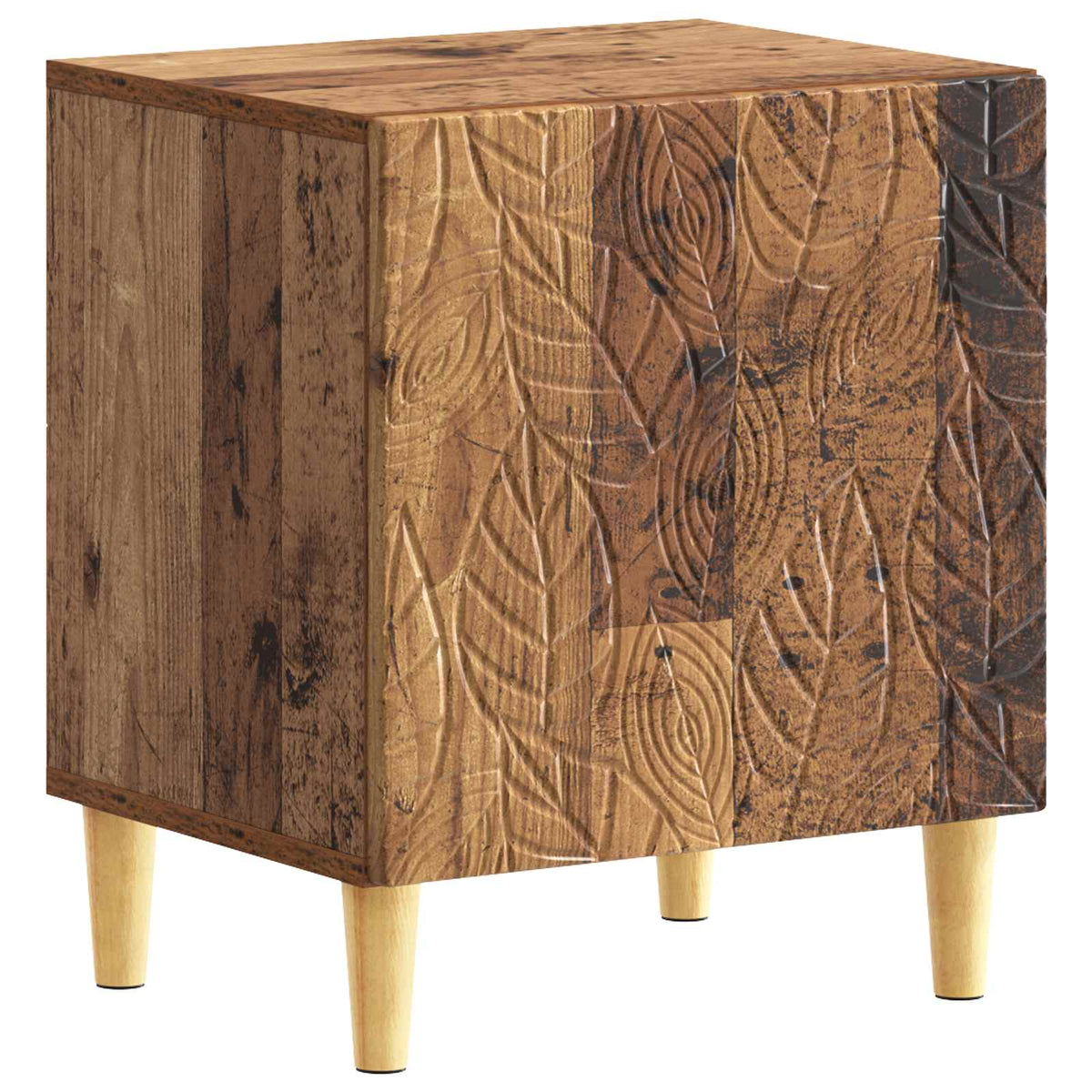 Nachttisch Altholz 43 x 34,5 x 50 cm Holzwerkstoff