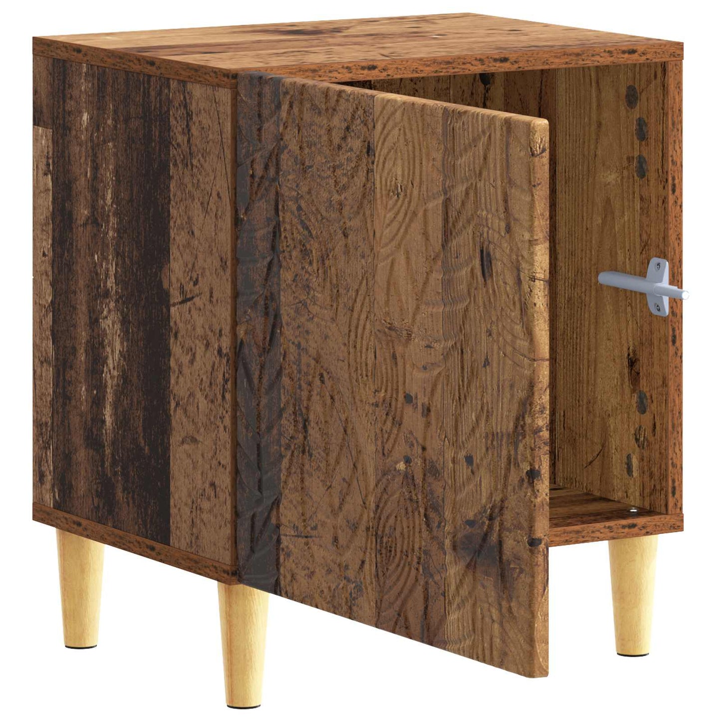 Nachttisch Altholz 43 x 34,5 x 50 cm Holzwerkstoff