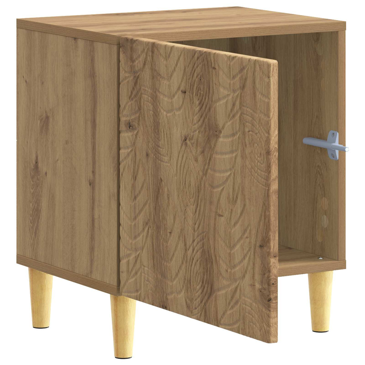 Nachttisch 2 stk. Artisan-Eiche 43 x 34,5 x 50 cm Holzwerkstoff