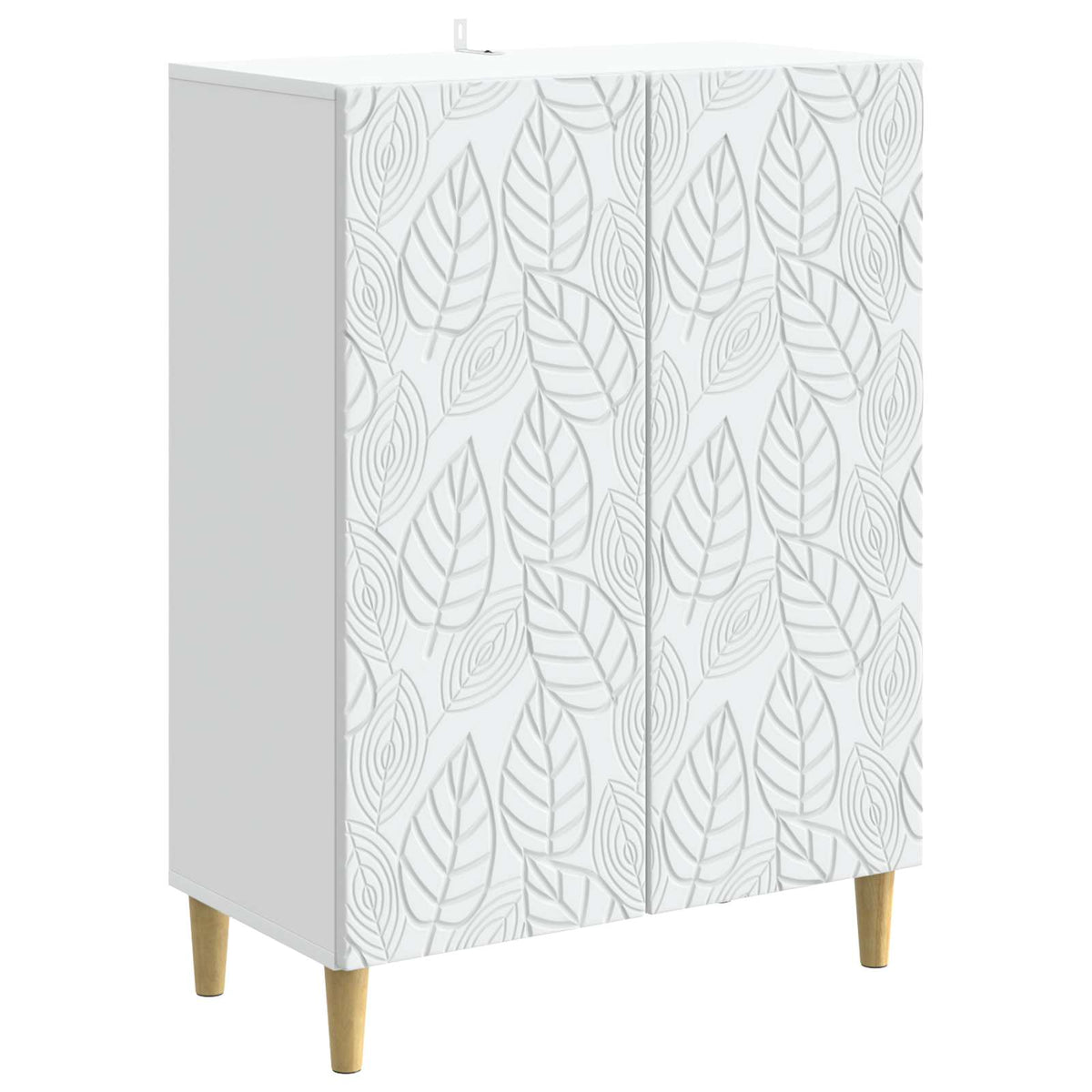 Sideboard Weiß 66 x 34,5 x 90 cm Holzwerkstoff