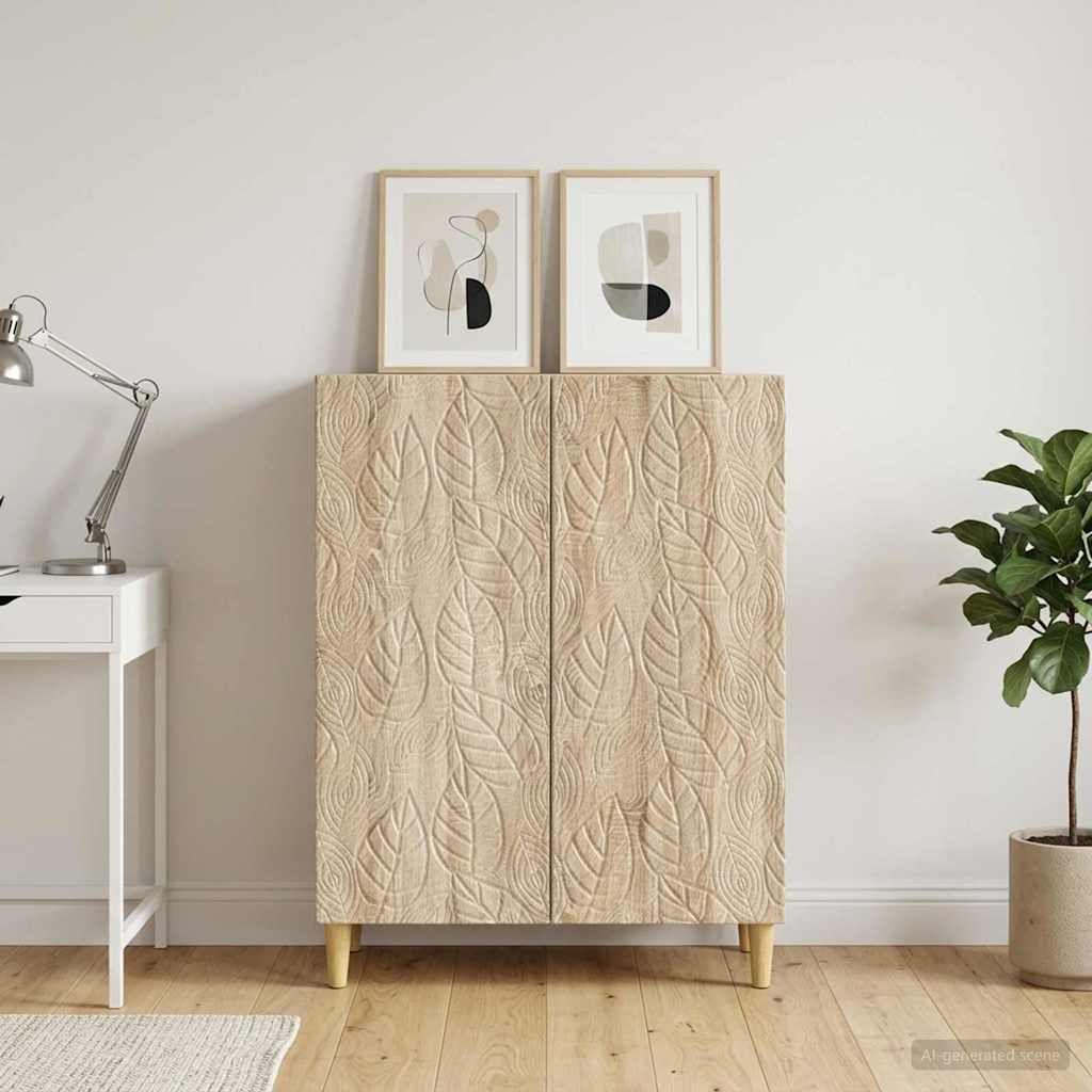 Sideboard Sonoma-Eiche 66 x 34,5 x 90 cm Holzwerkstoff