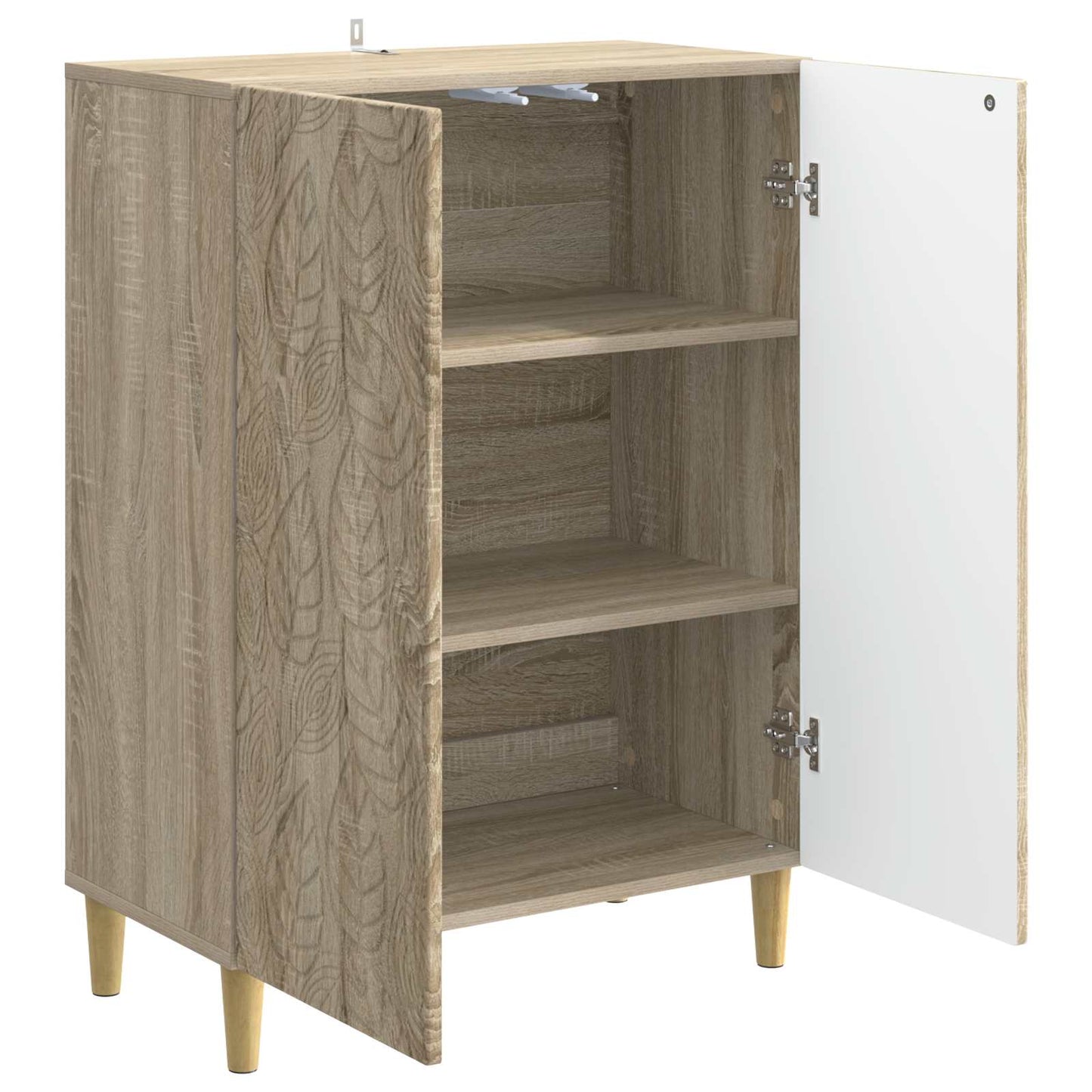 Sideboard Sonoma-Eiche 66 x 34,5 x 90 cm Holzwerkstoff