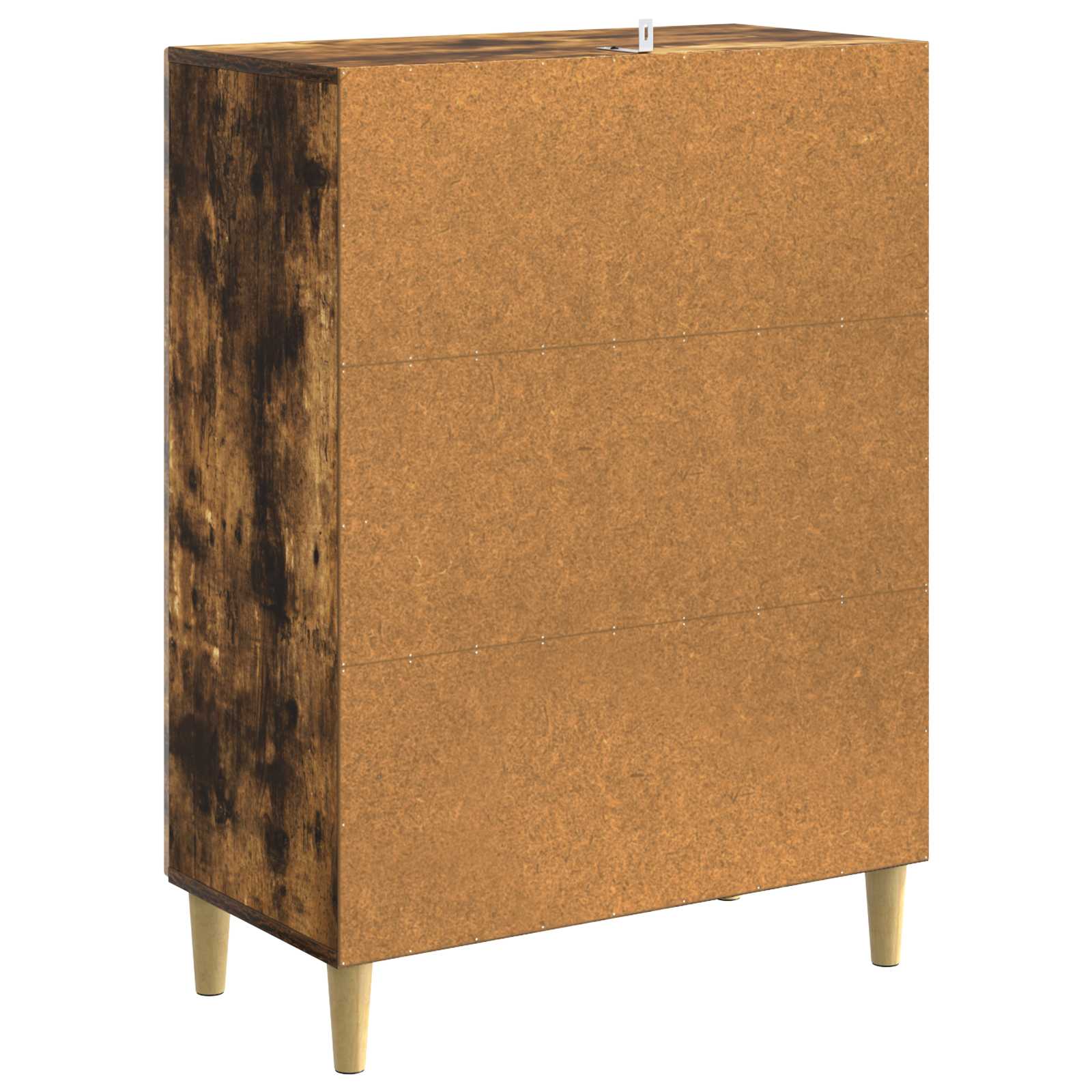 Sideboard Geräucherte Eiche 66 x 34,5 x 90 cm Holzwerkstoff