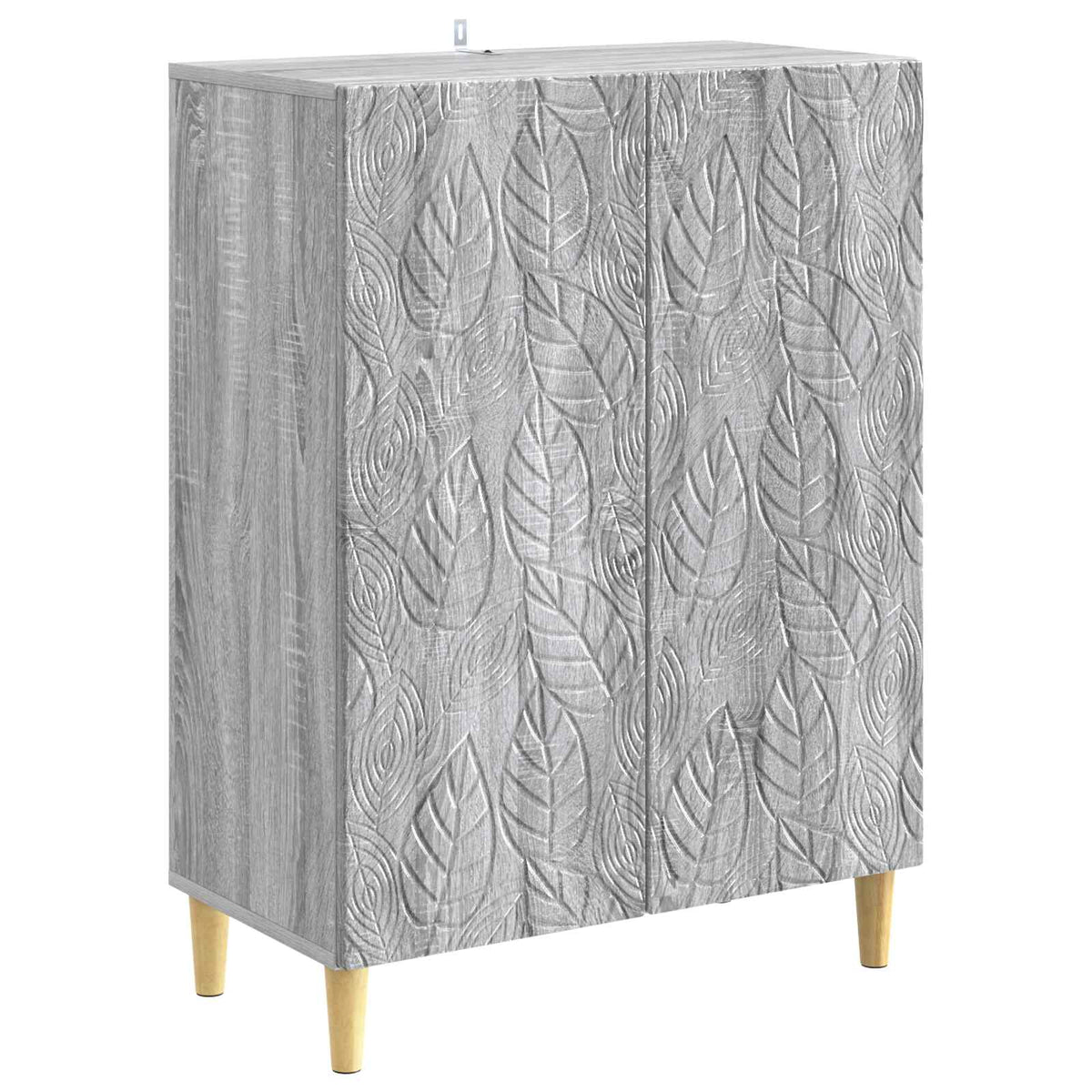 Sideboard Grau Sonoma 66 x 34,5 x 90 cm Holzwerkstoff