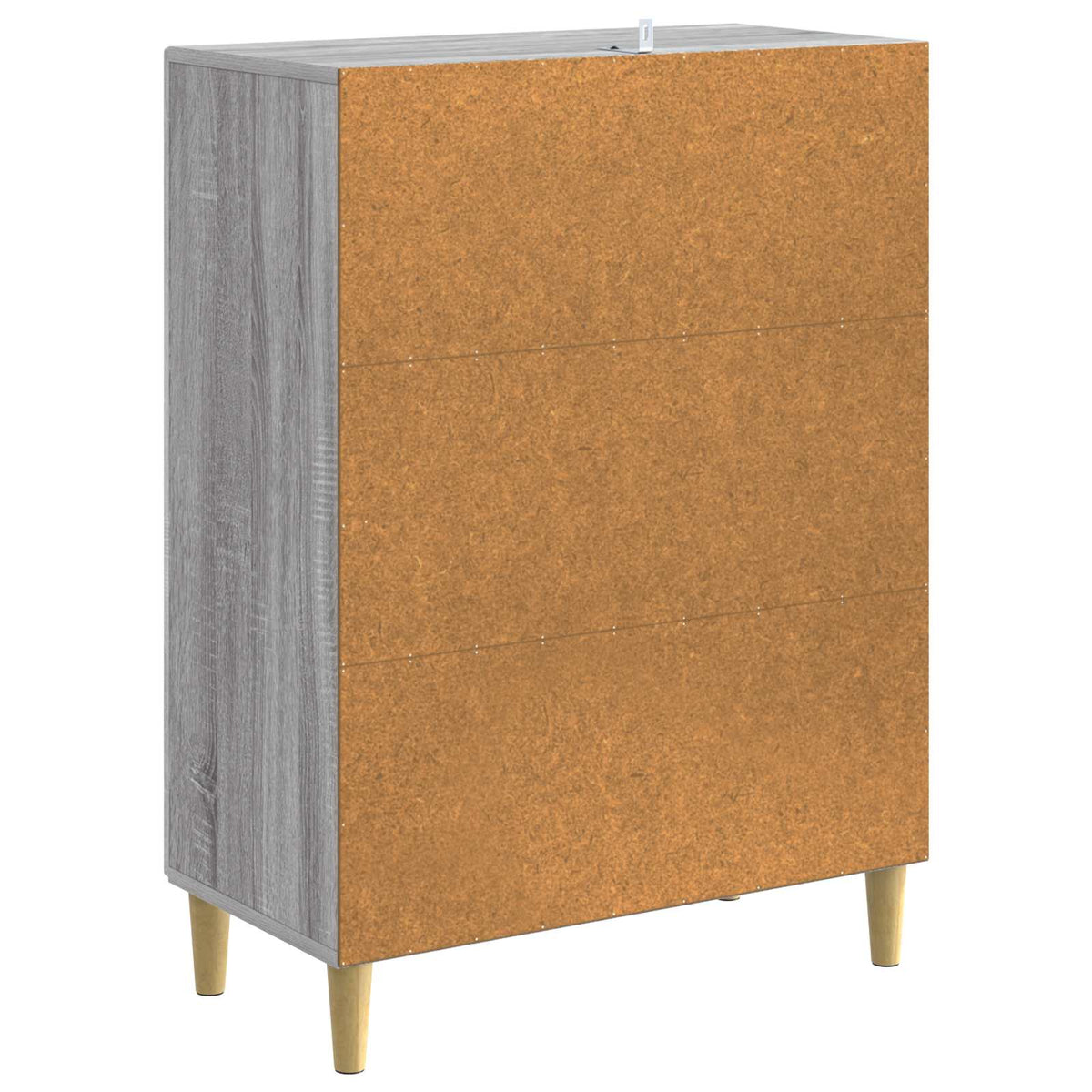 Sideboard Grau Sonoma 66 x 34,5 x 90 cm Holzwerkstoff