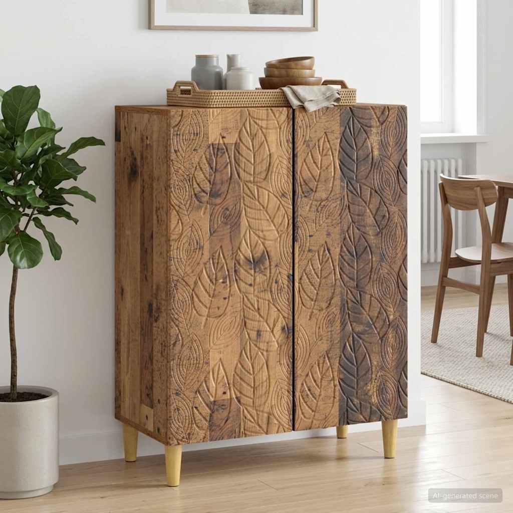 Sideboard Altholz 66 x 34,5 x 90 cm Holzwerkstoff