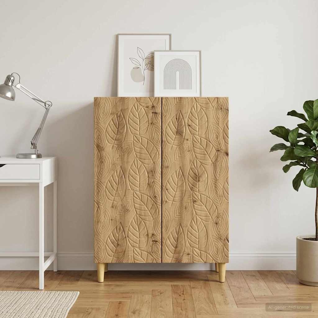 Sideboard Artisan-Eiche 66 x 34,5 x 90 cm Holzwerkstoff