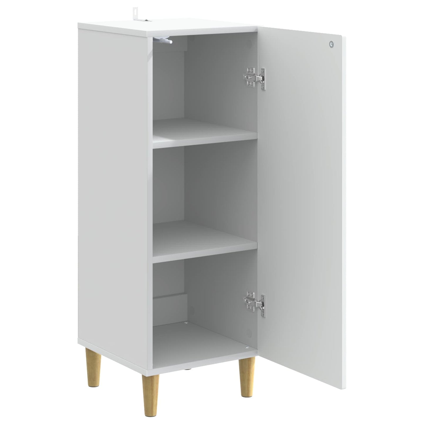 Sideboard Weiß 33 x 34,5 x 90 cm Holzwerkstoff