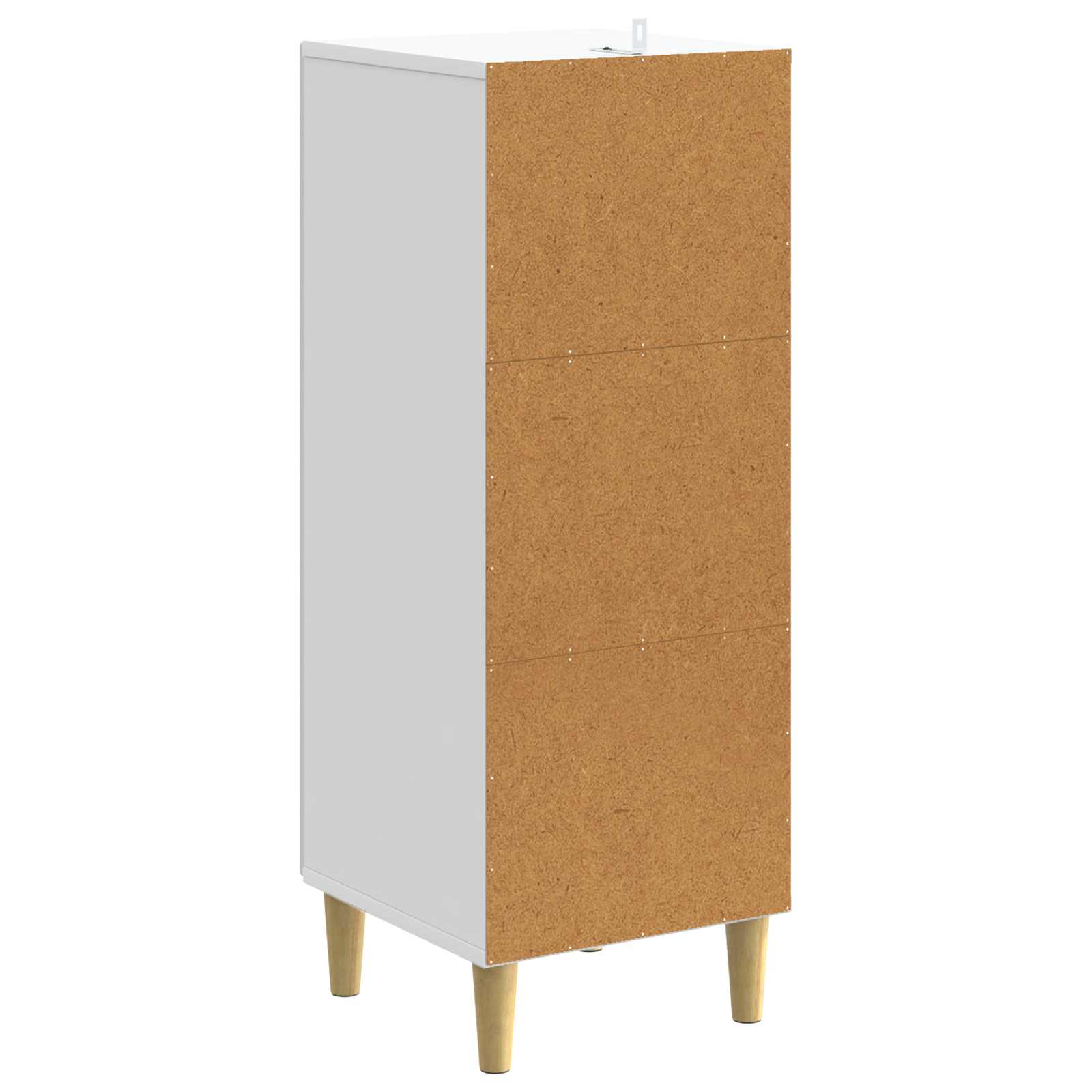 Sideboard Weiß 33 x 34,5 x 90 cm Holzwerkstoff