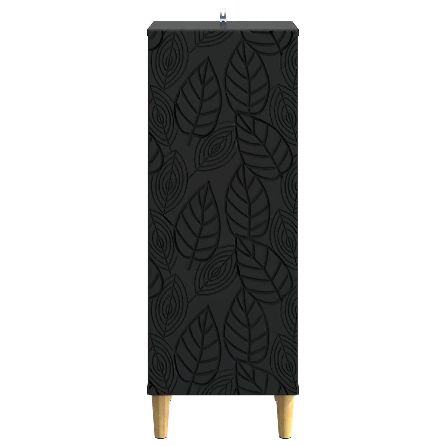 Sideboard Schwarz 33 x 34,5 x 90 cm Holzwerkstoff