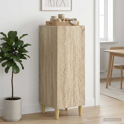 Sideboard Sonoma-Eiche 33 x 34,5 x 90 cm Holzwerkstoff