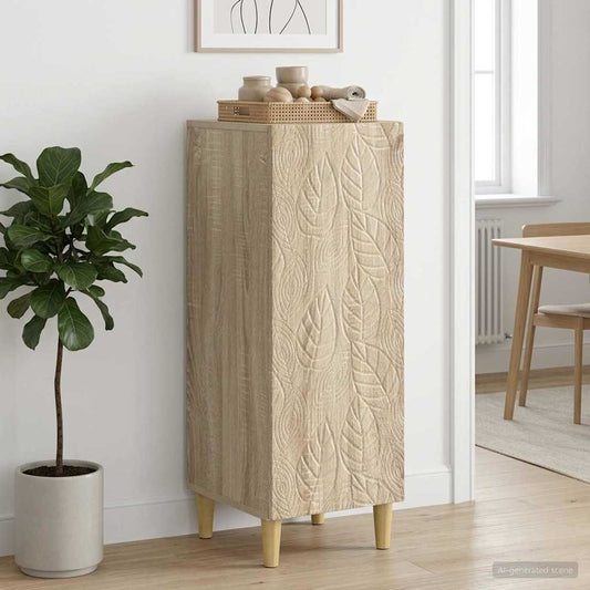 Sideboard Sonoma-Eiche 33 x 34,5 x 90 cm Holzwerkstoff