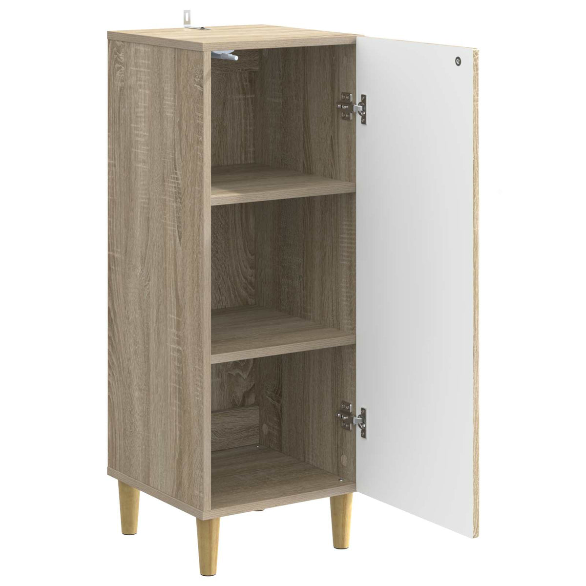 Sideboard Sonoma-Eiche 33 x 34,5 x 90 cm Holzwerkstoff