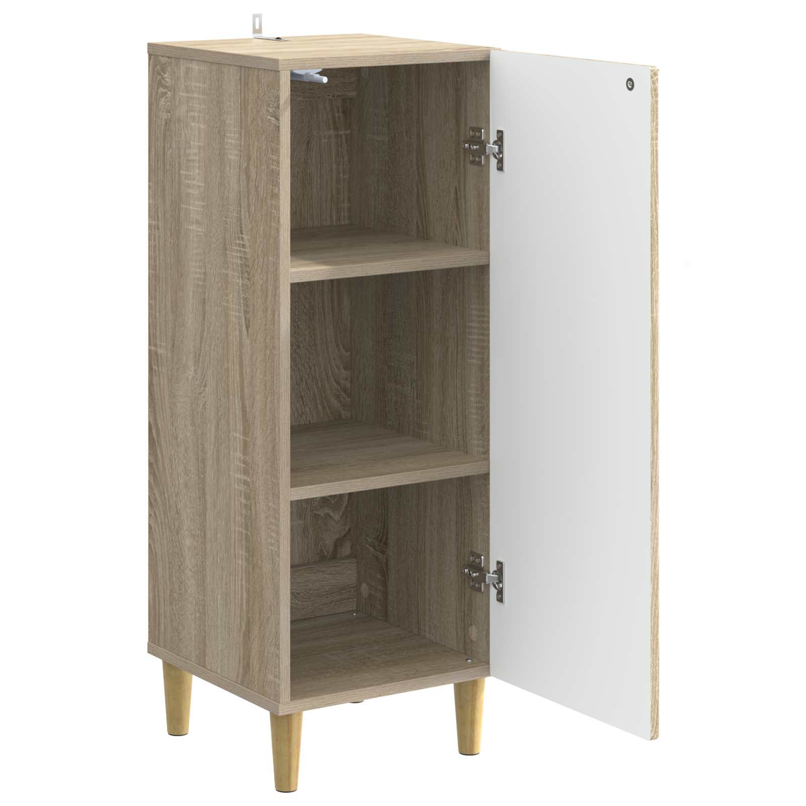 Sideboard Sonoma-Eiche 33 x 34,5 x 90 cm Holzwerkstoff