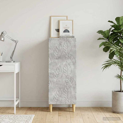 Sideboard Betongrau 33 x 34,5 x 90 cm Holzwerkstoff