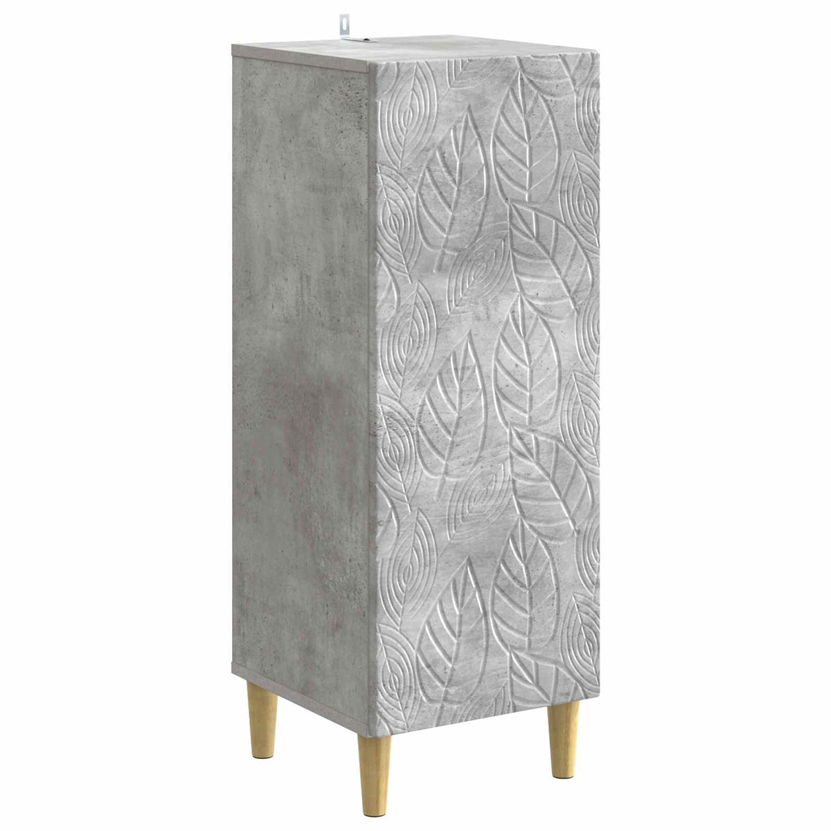 Sideboard Betongrau 33 x 34,5 x 90 cm Holzwerkstoff
