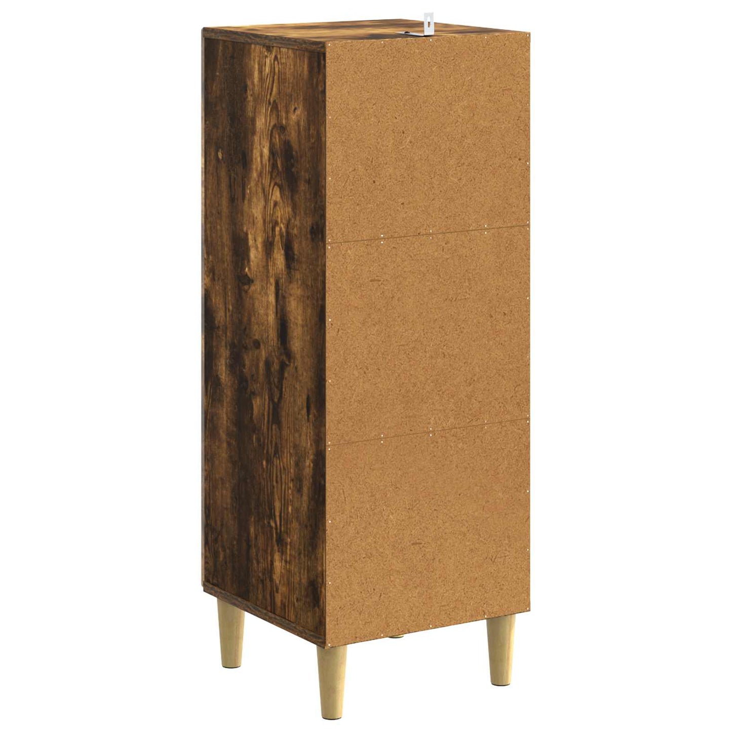 Sideboard Geräucherte Eiche 33 x 34,5 x 90 cm Holzwerkstoff