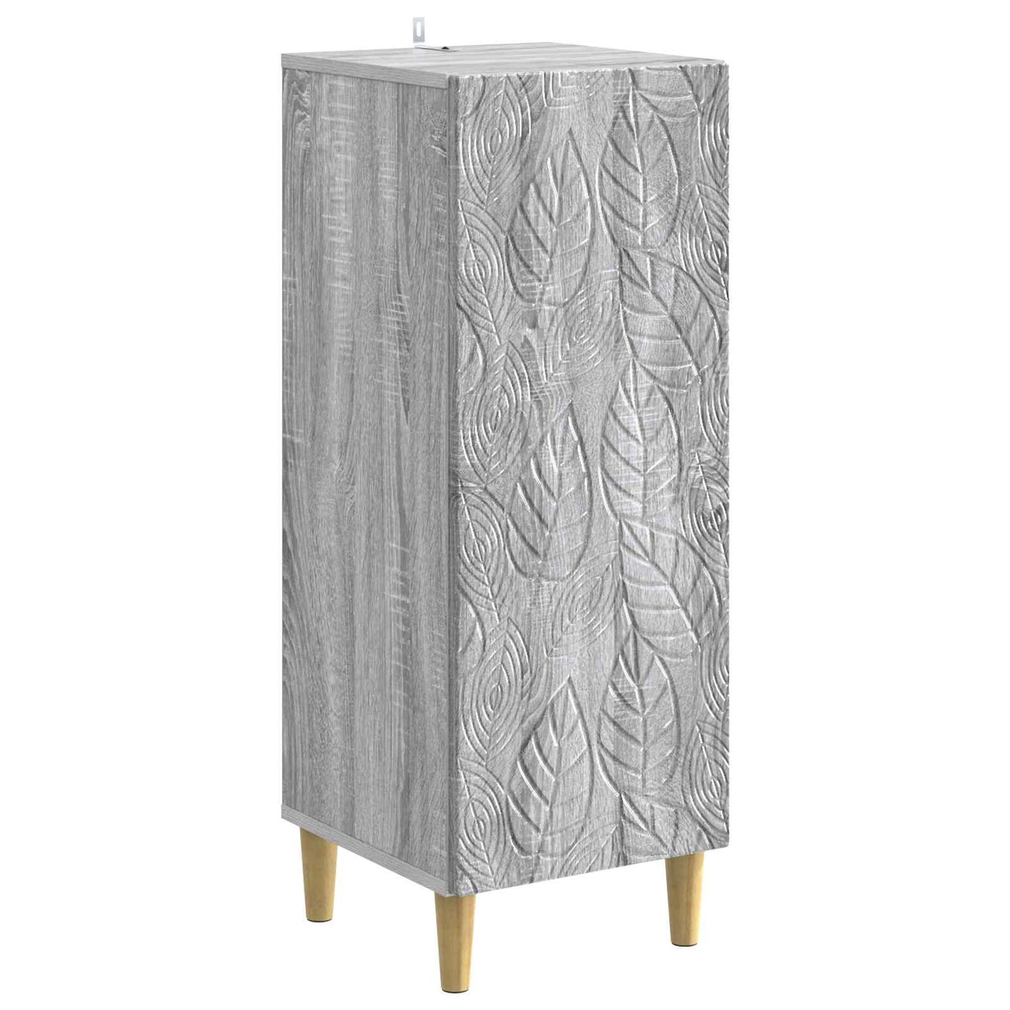 Sideboard Grau Sonoma 33 x 34,5 x 90 cm Holzwerkstoff