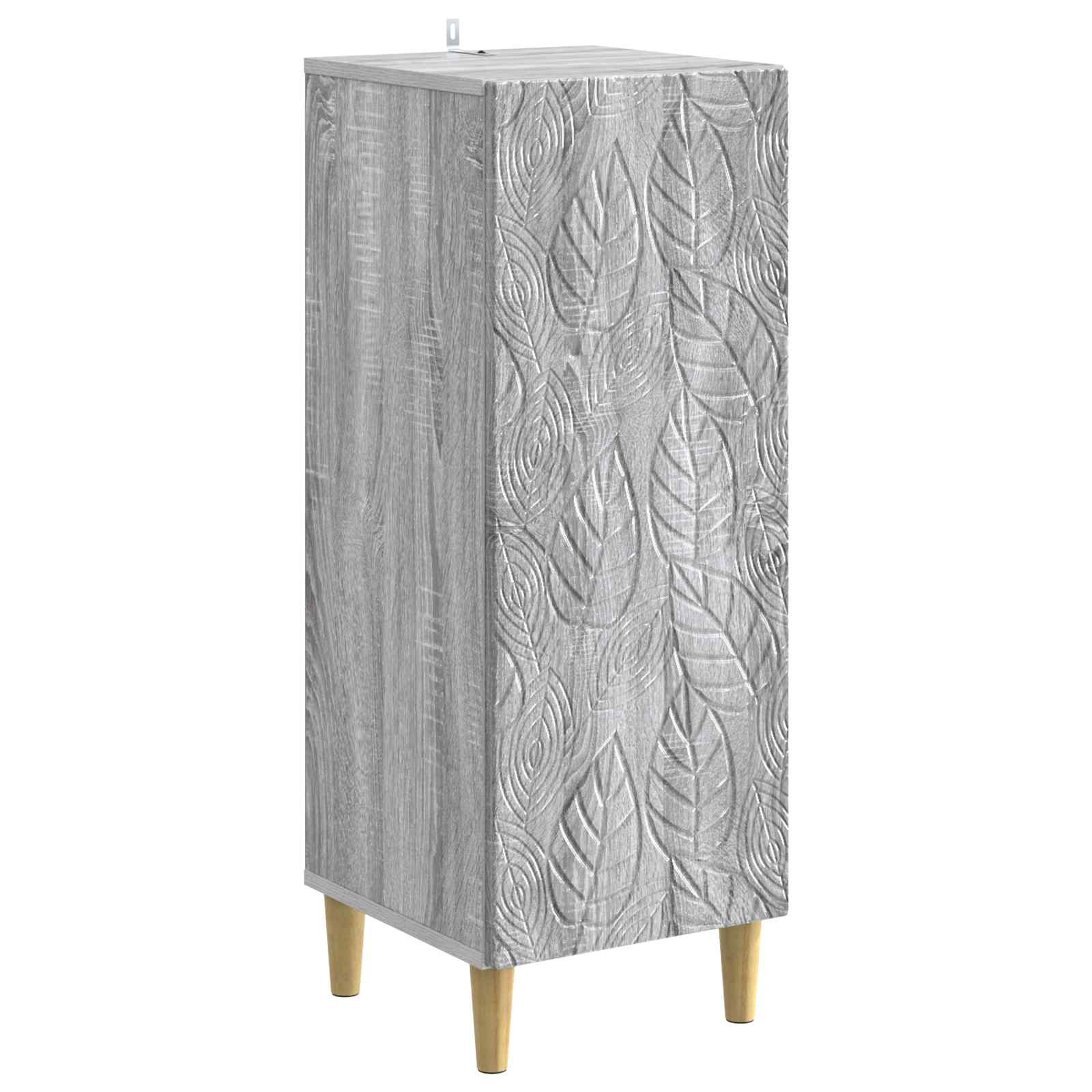 Sideboard Grau Sonoma 33 x 34,5 x 90 cm Holzwerkstoff