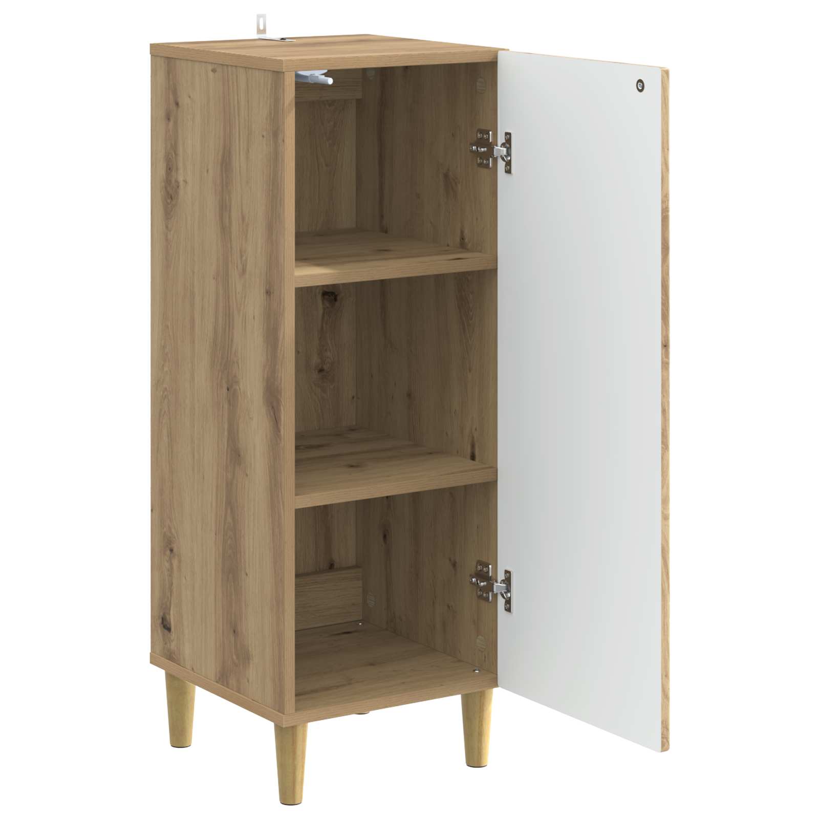 Sideboard Artisan-Eiche 33 x 34,5 x 90 cm Holzwerkstoff