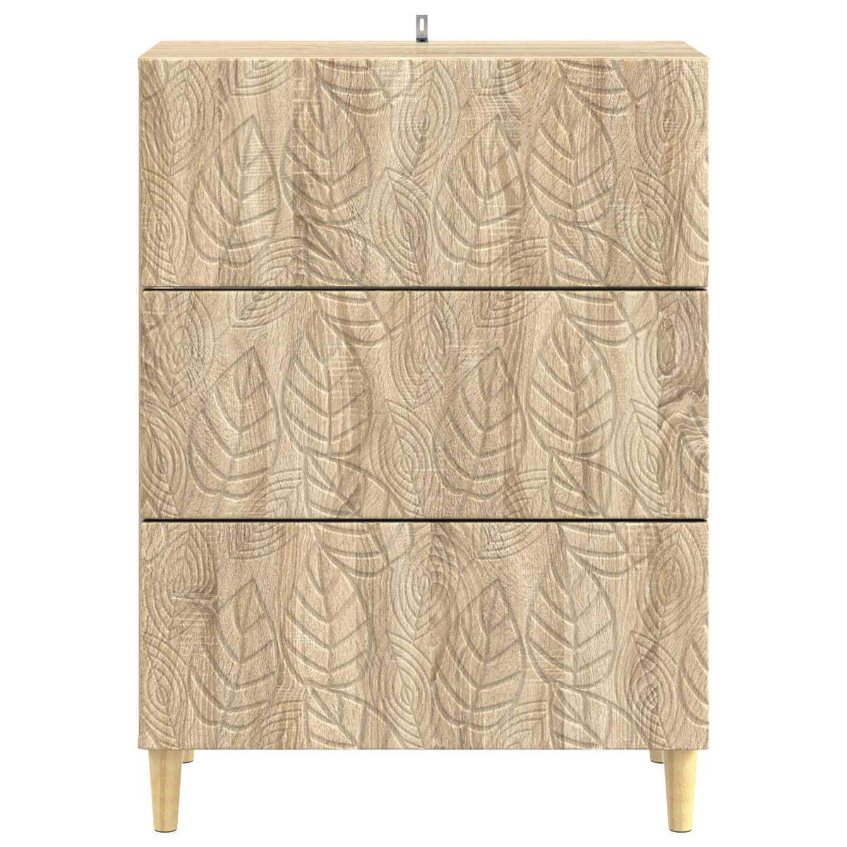 Schubladenschrank Sonoma-Eiche 66 x 34,5 x 90 cm Holzwerkstoff