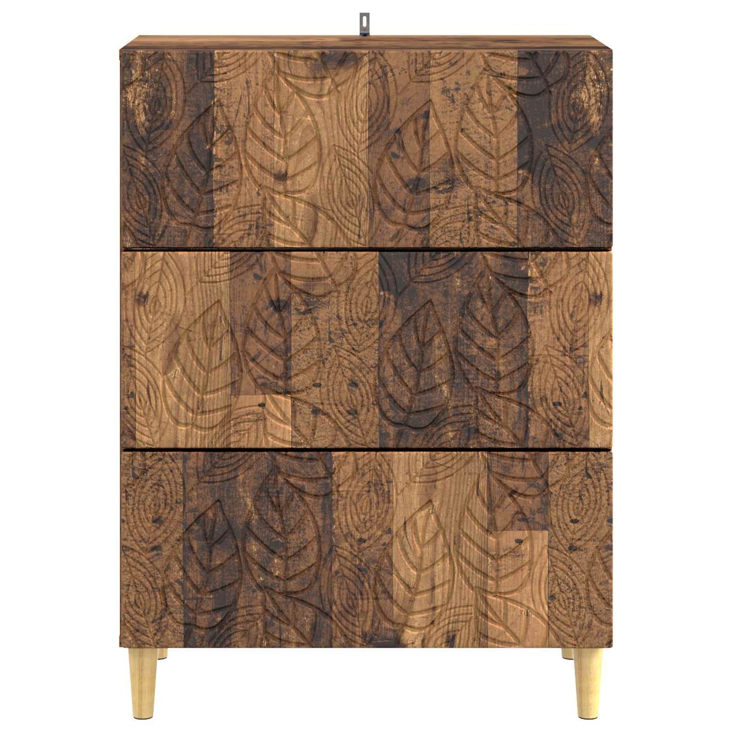 Schubladenschrank Altholz 66 x 34,5 x 90 cm Holzwerkstoff