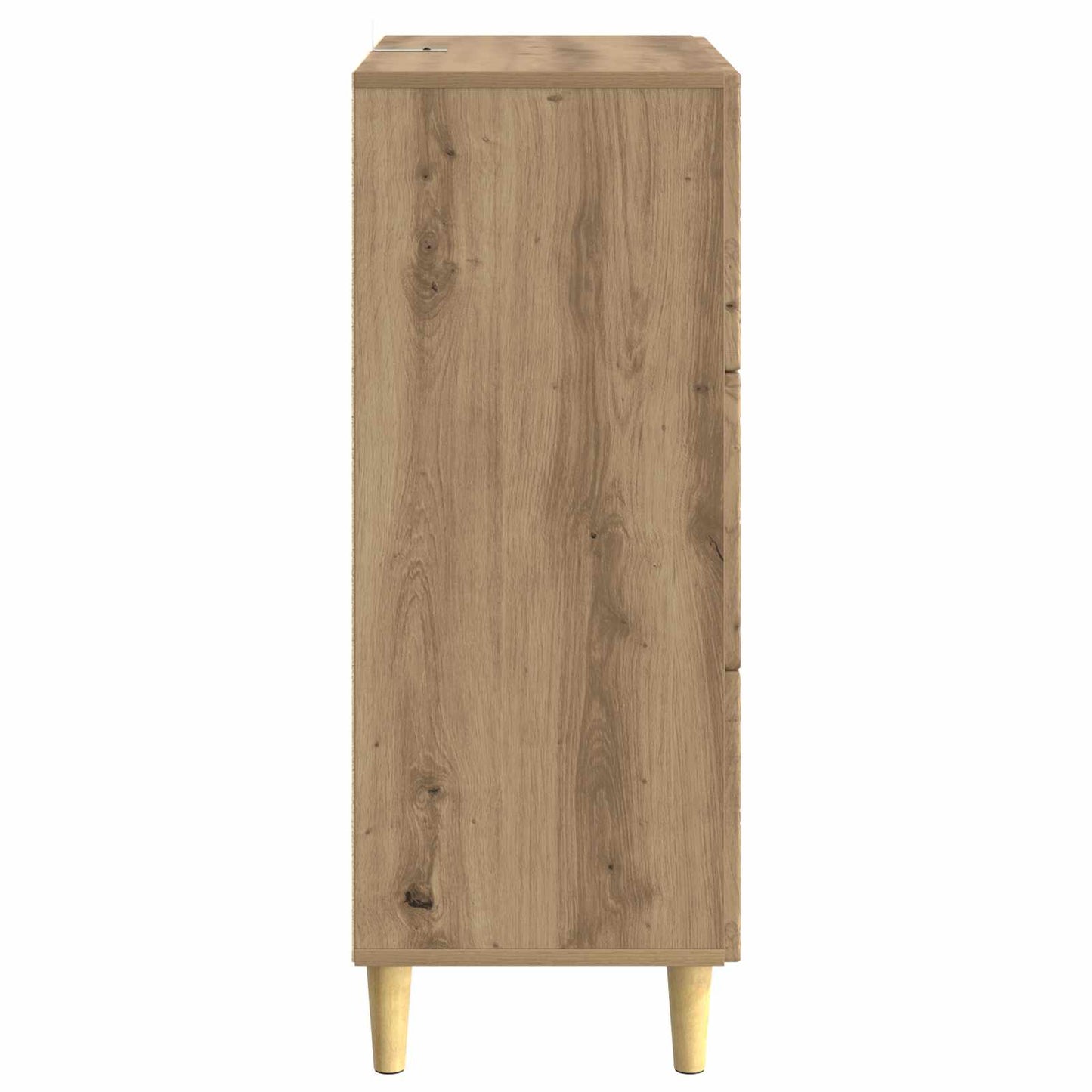 Schubladenschrank 66 x 34,5 x 90 cm Holzwerkstoff Artisan-Eiche